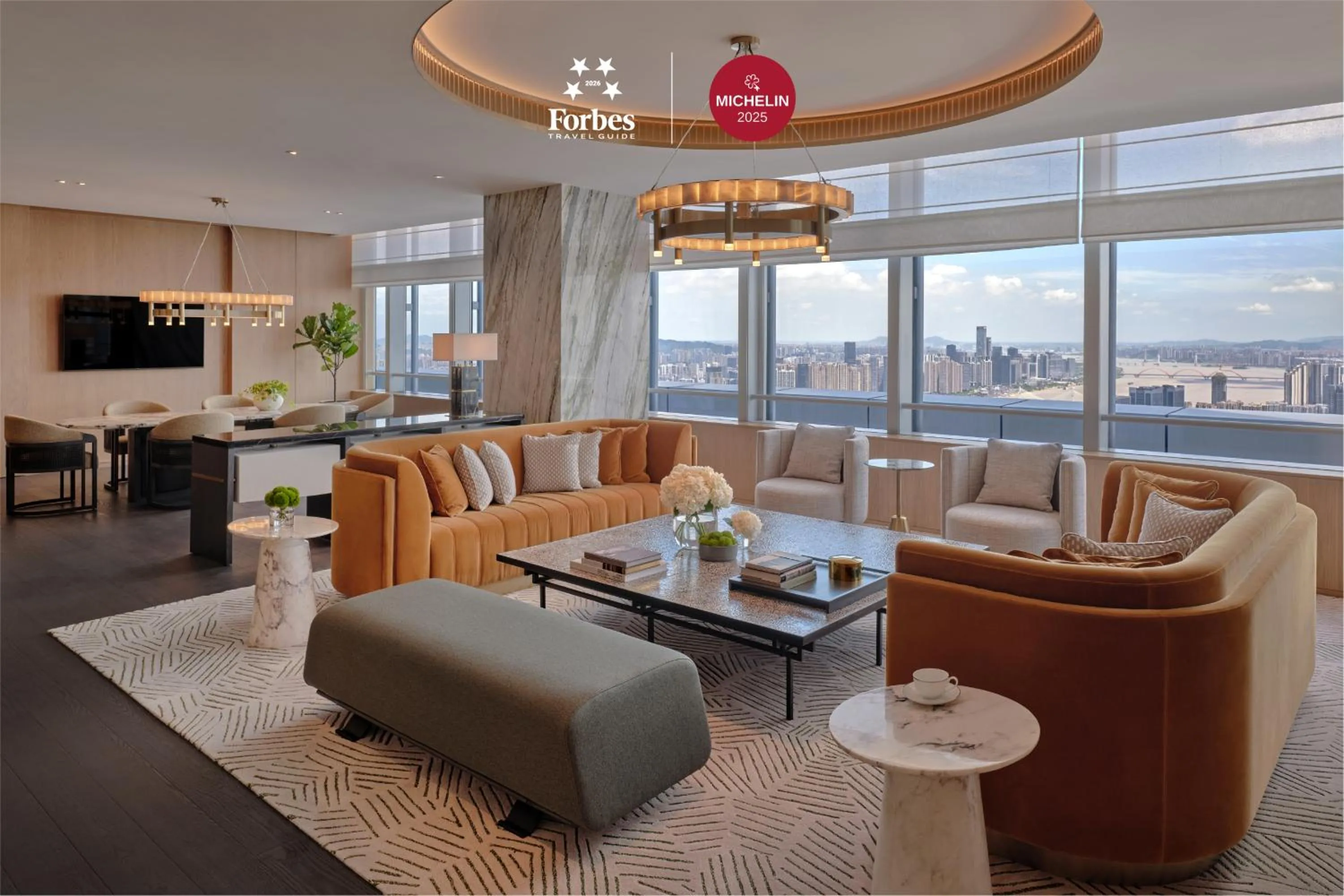 Living room in Park Hyatt Changsha