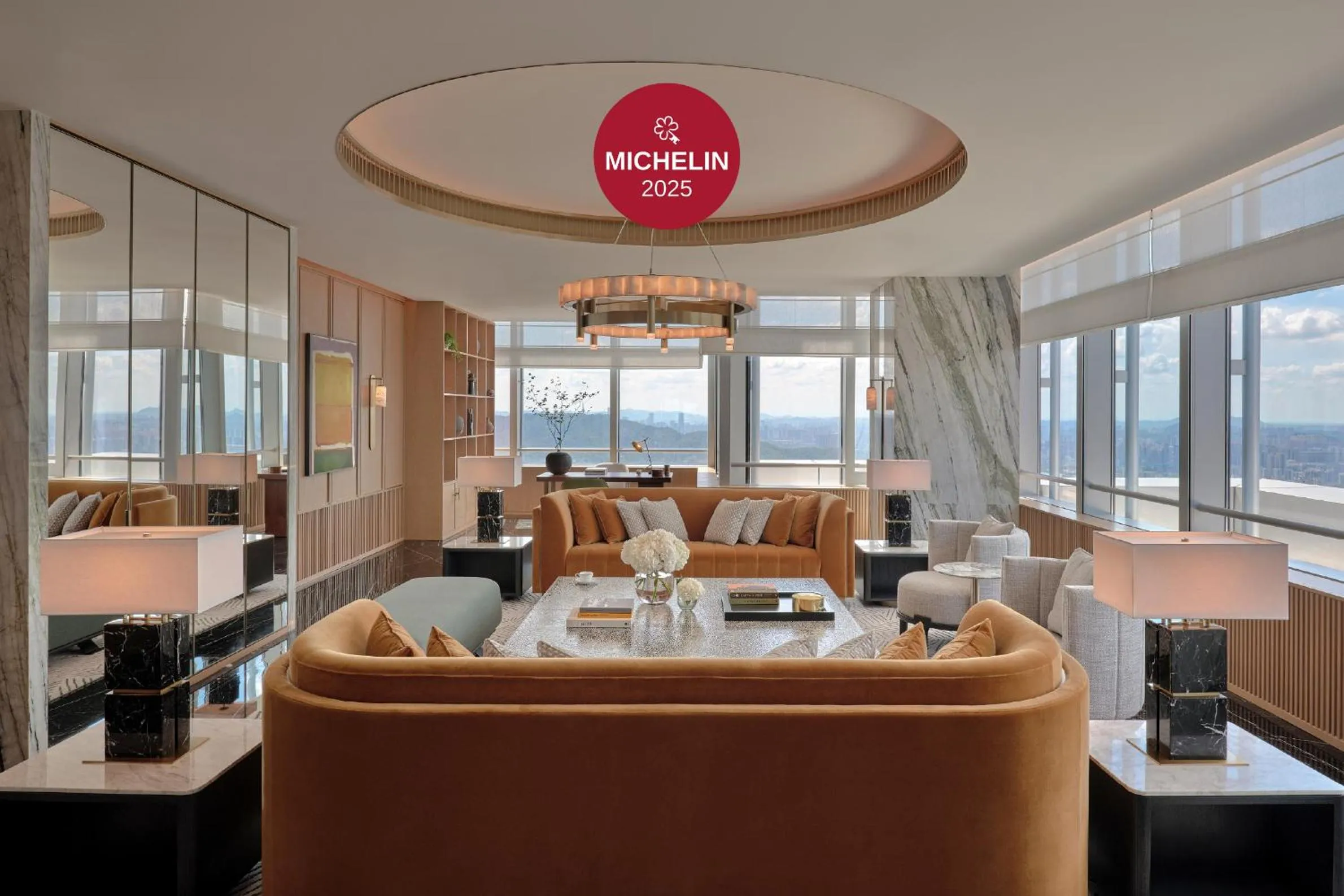 Living room in Park Hyatt Changsha