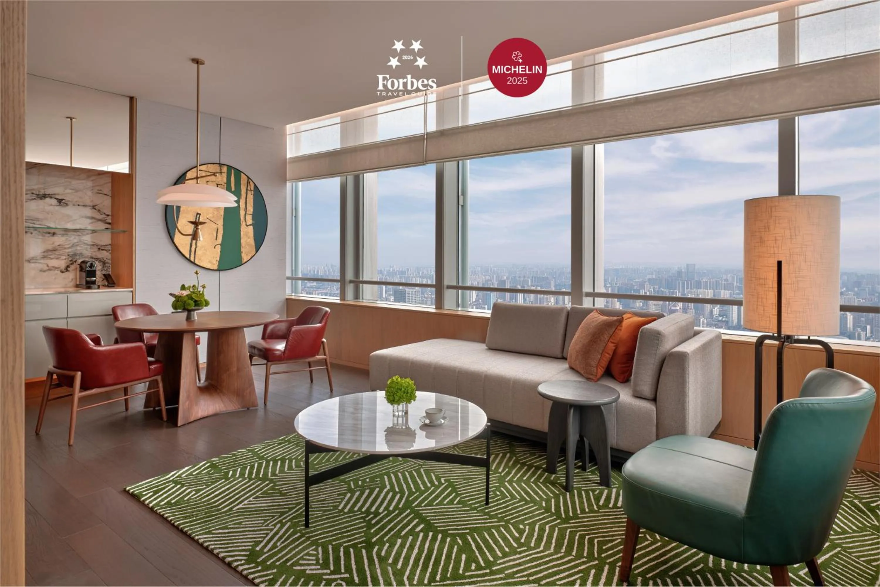 Living room in Park Hyatt Changsha