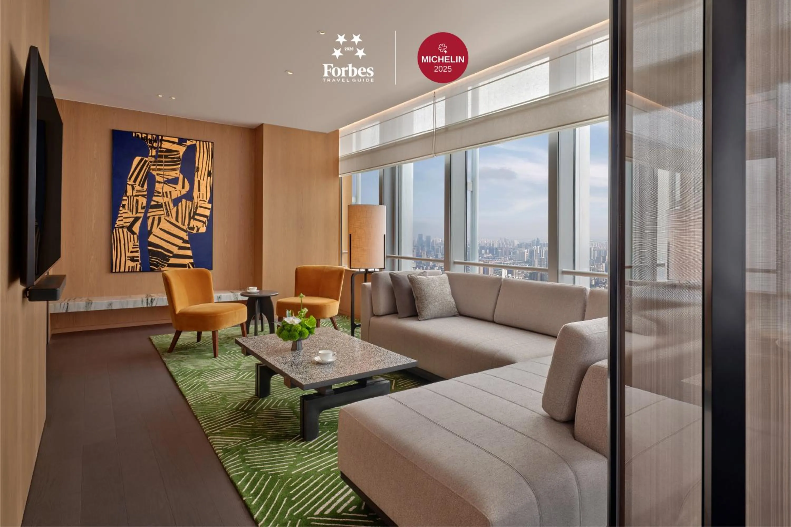 Living room in Park Hyatt Changsha