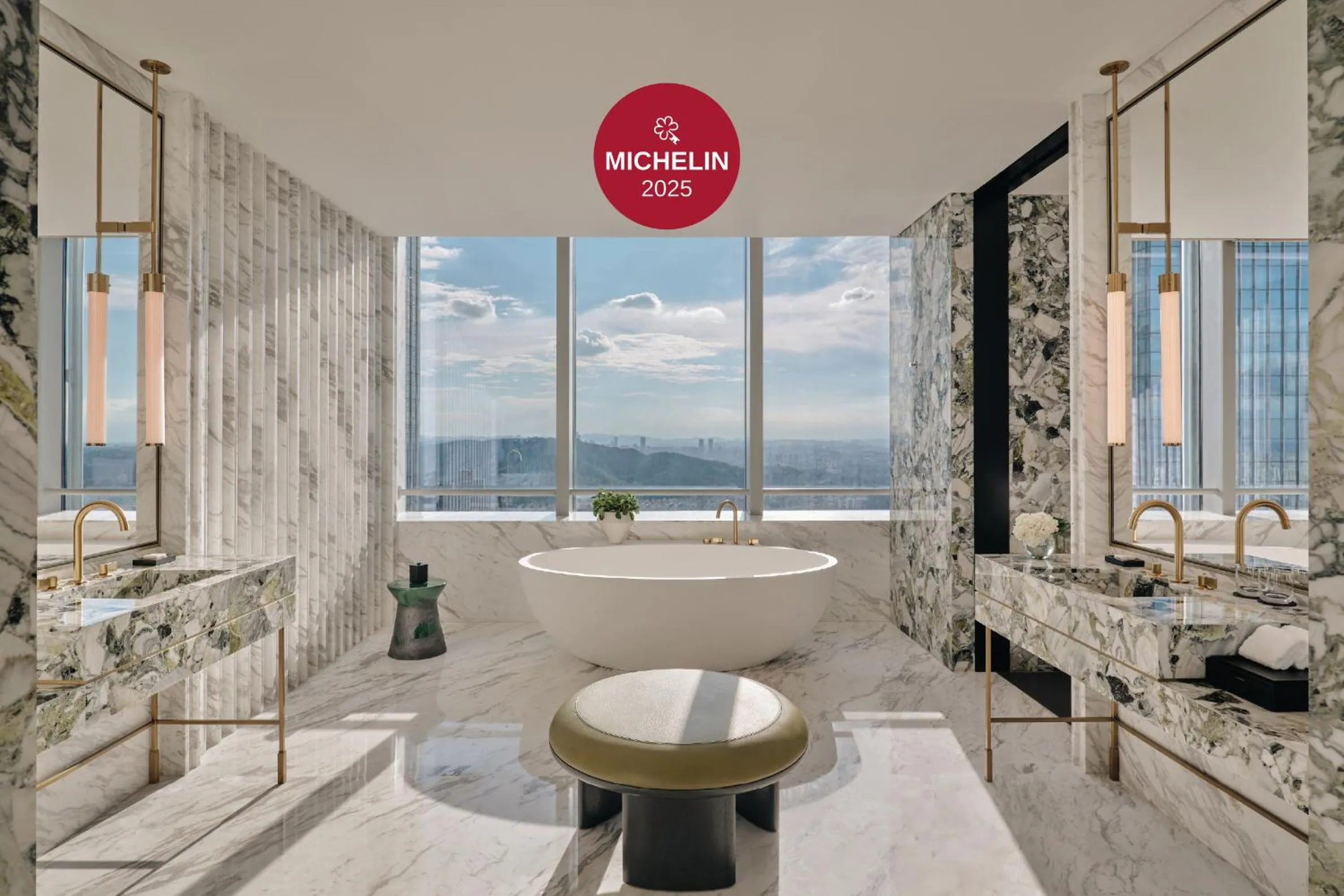 Bathroom in Park Hyatt Changsha