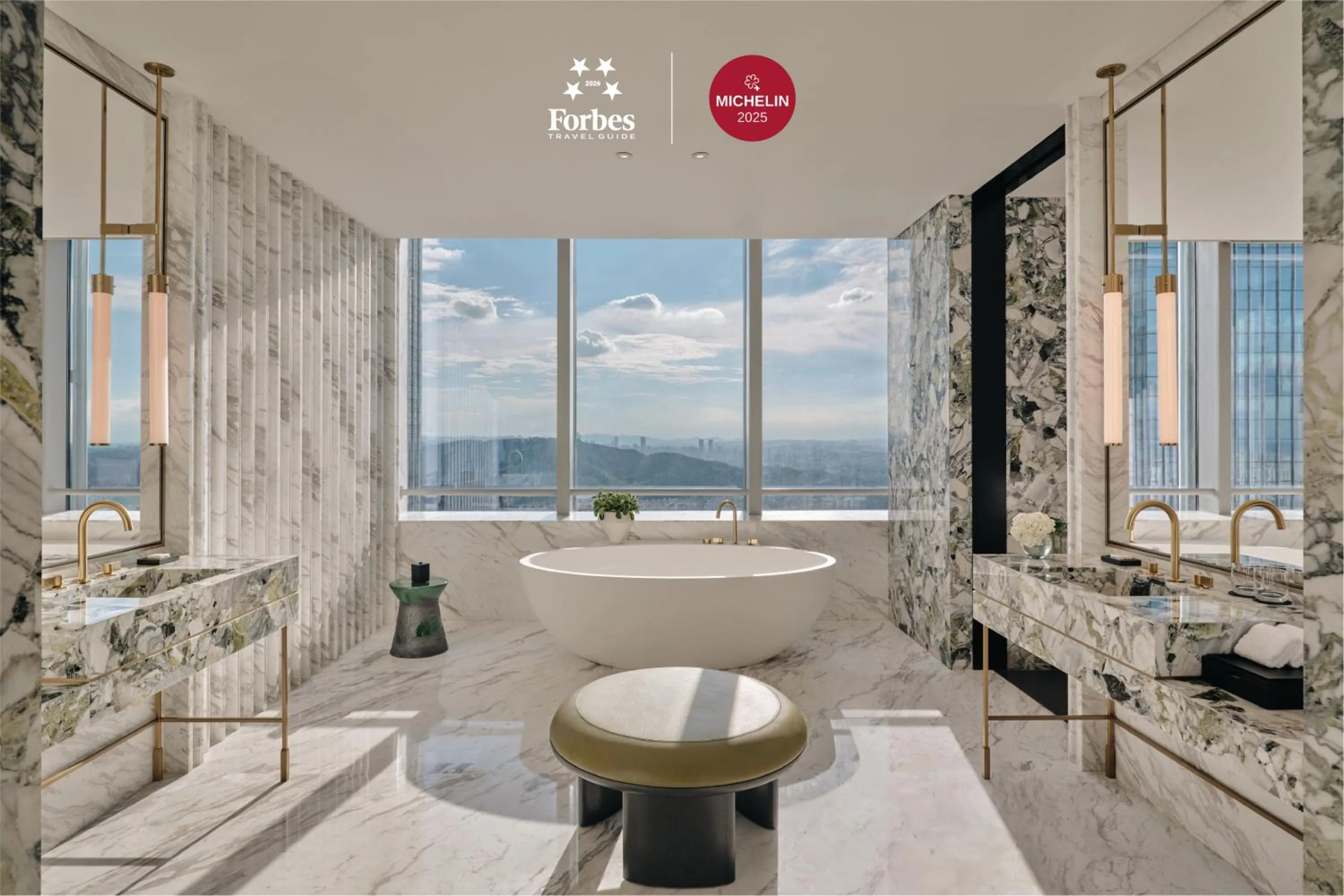 Bathroom in Park Hyatt Changsha