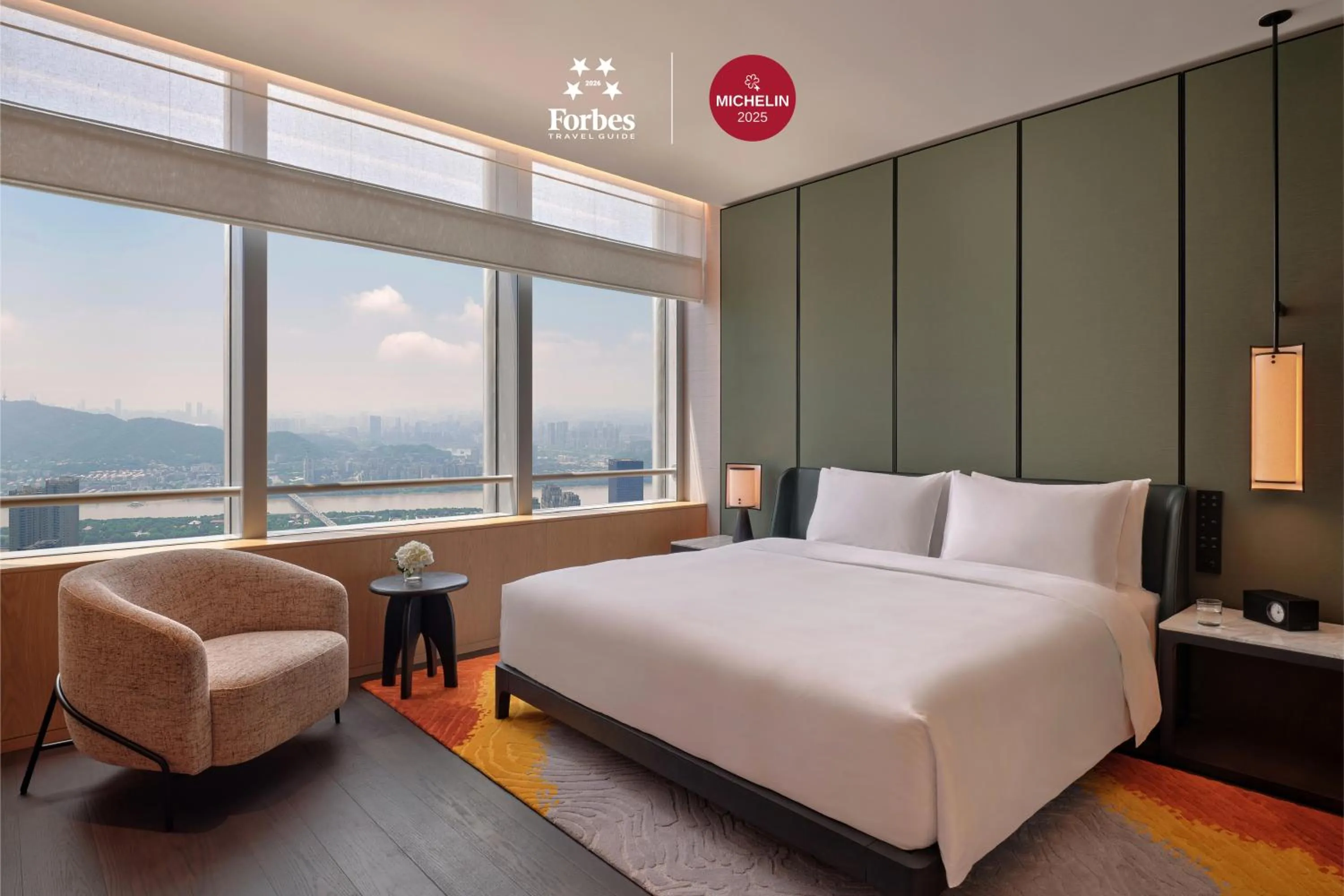 Bedroom, Bed in Park Hyatt Changsha