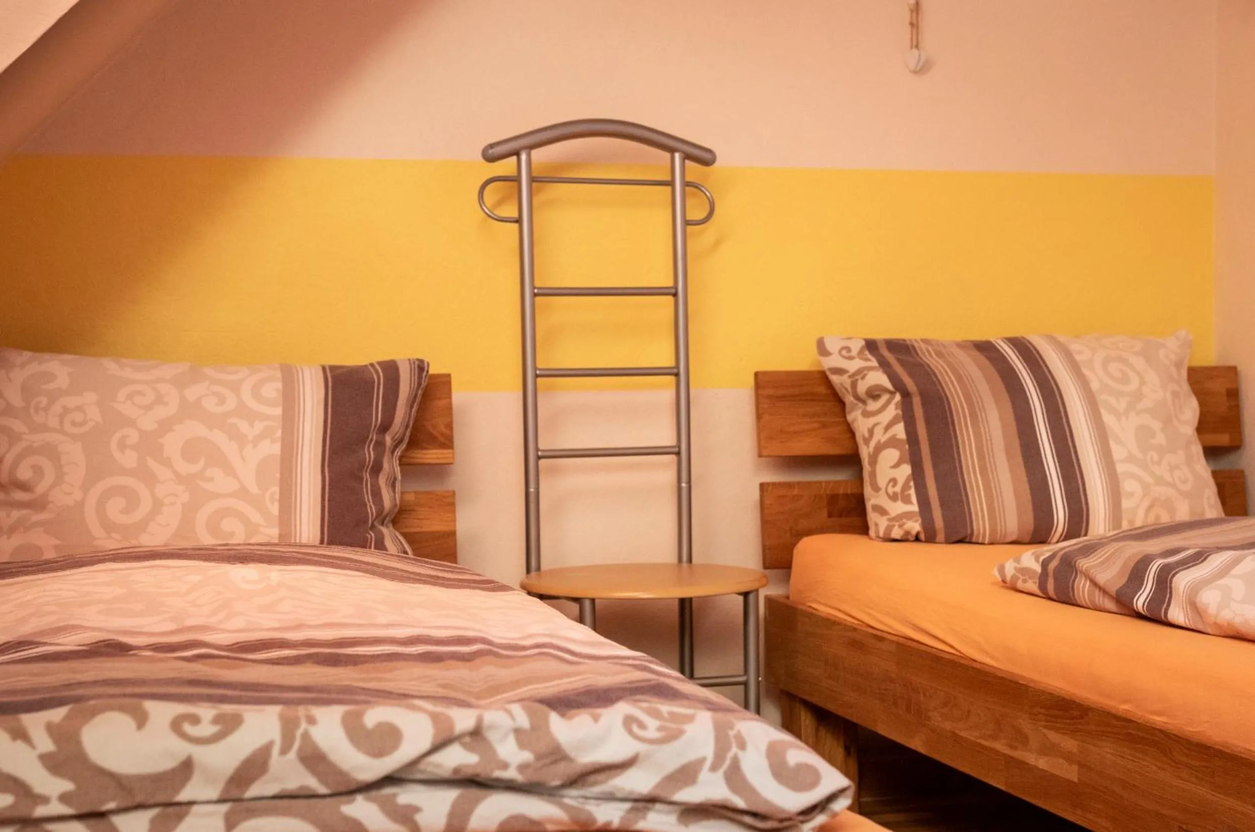 Bed in Ferienwohnung Prinke