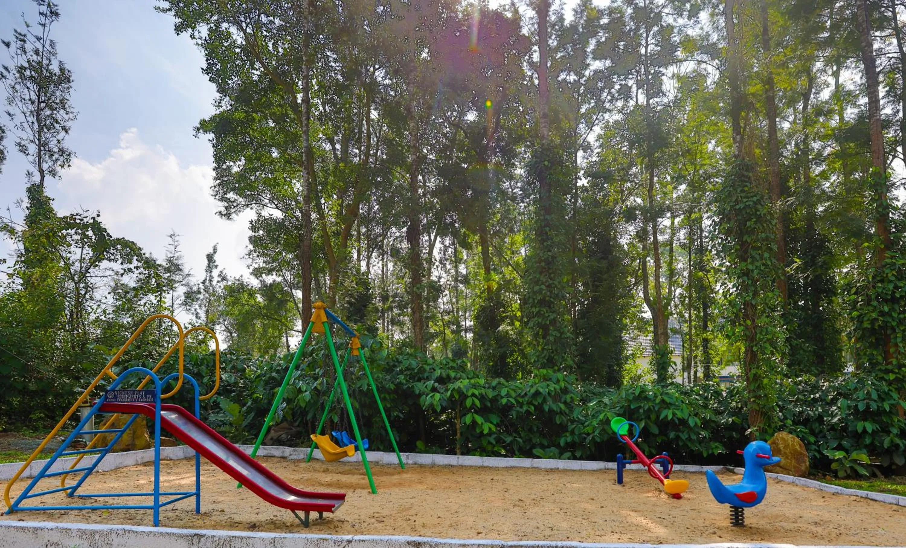 Children play ground in The Grand Retreat - Chikmagalur