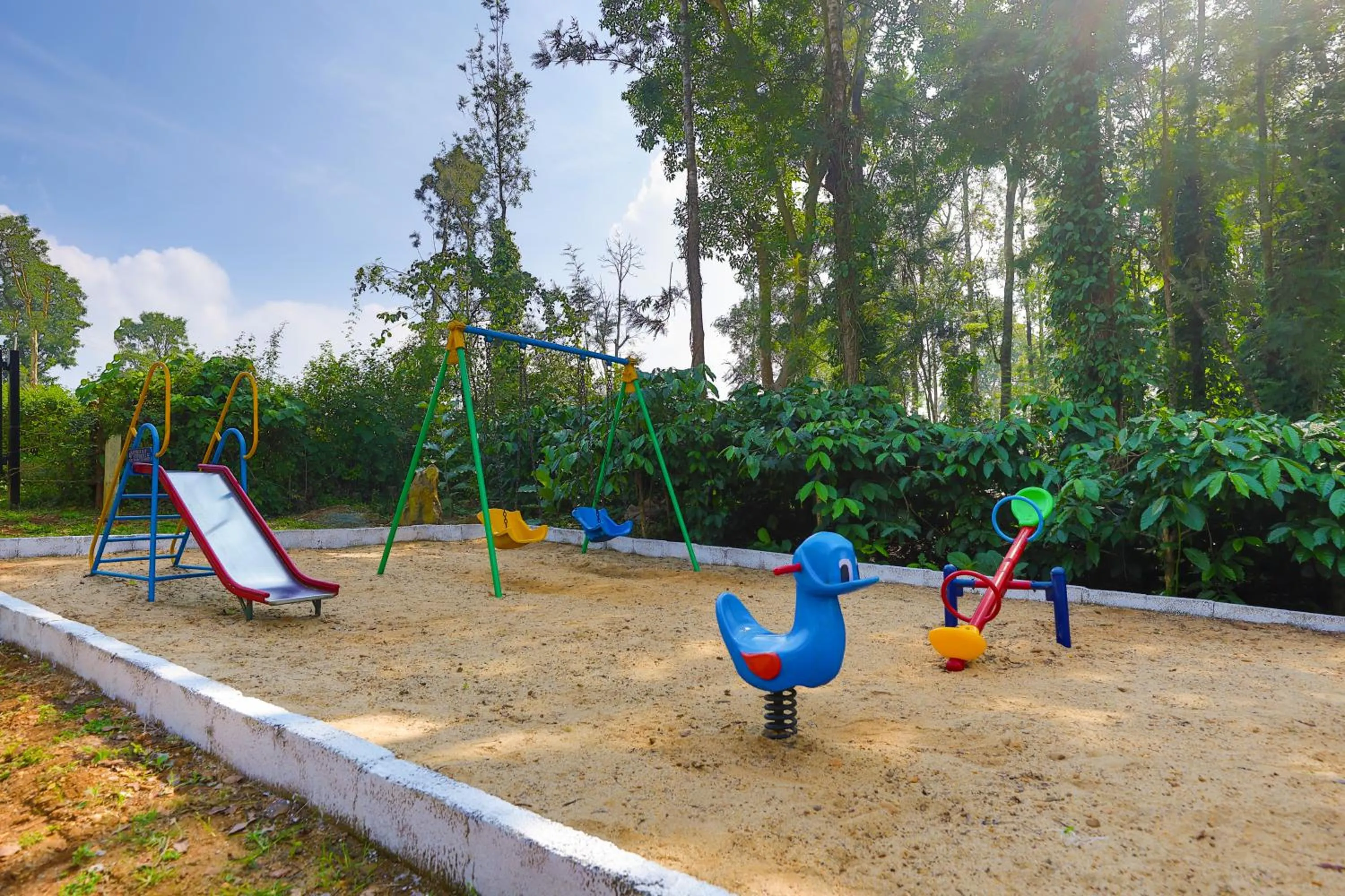 Children play ground in The Grand Retreat - Chikmagalur