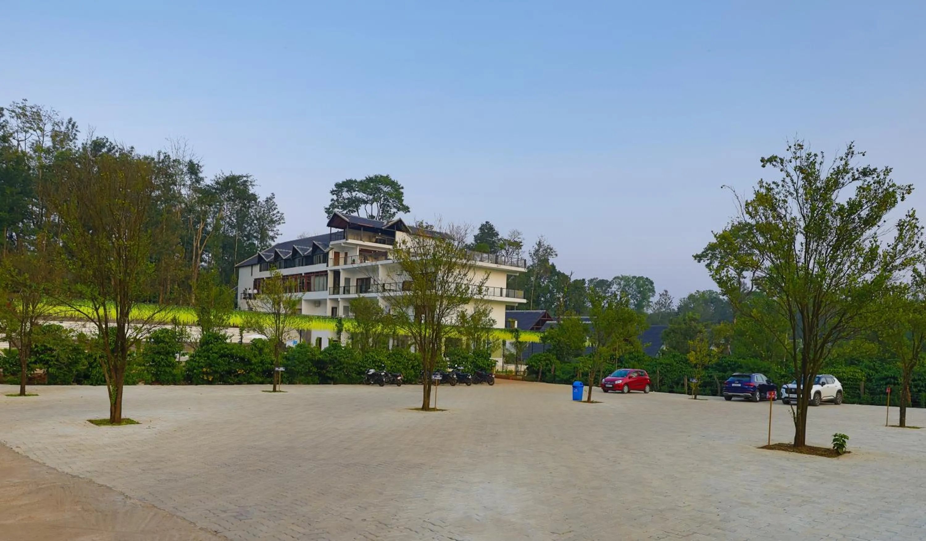 Parking in The Grand Retreat - Chikmagalur