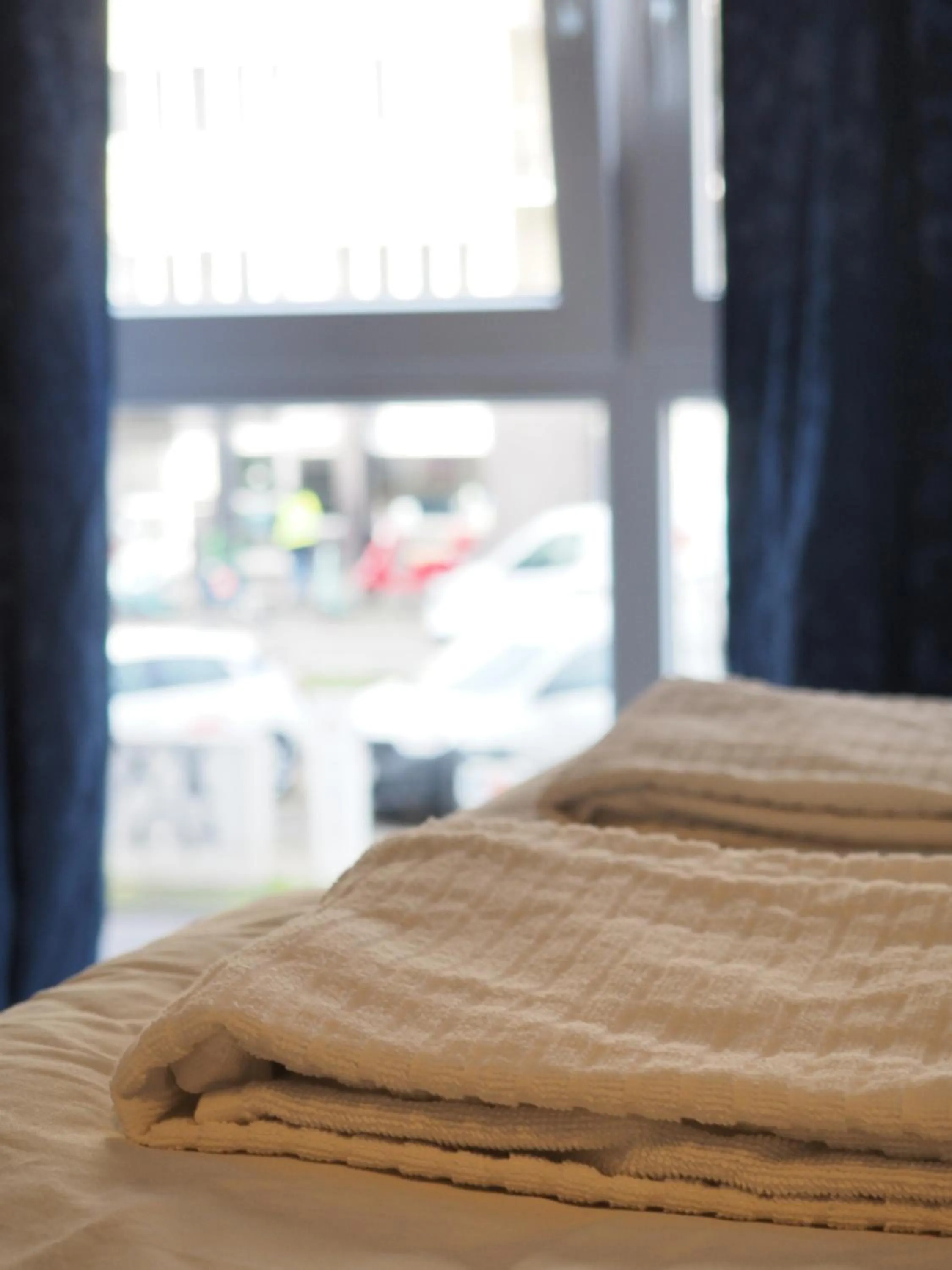 Bed in Hotel Garni Emir