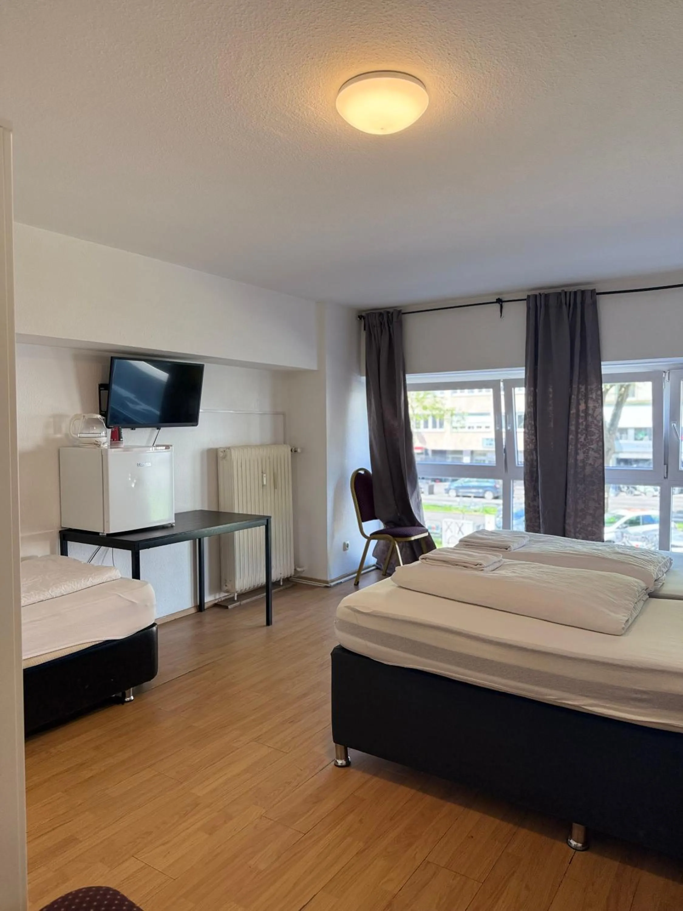 Bed in Hotel Garni Emir