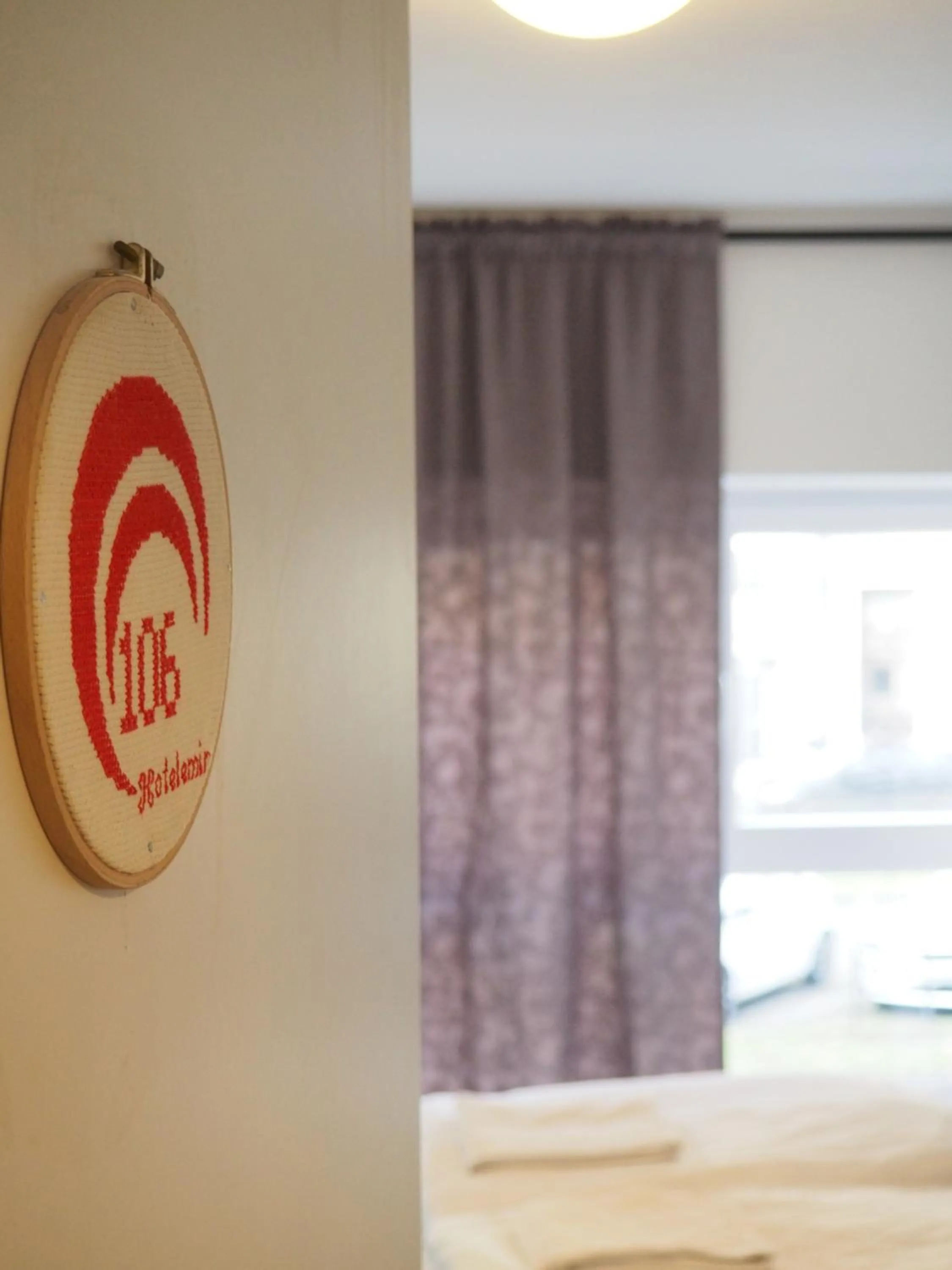 Bed in Hotel Garni Emir