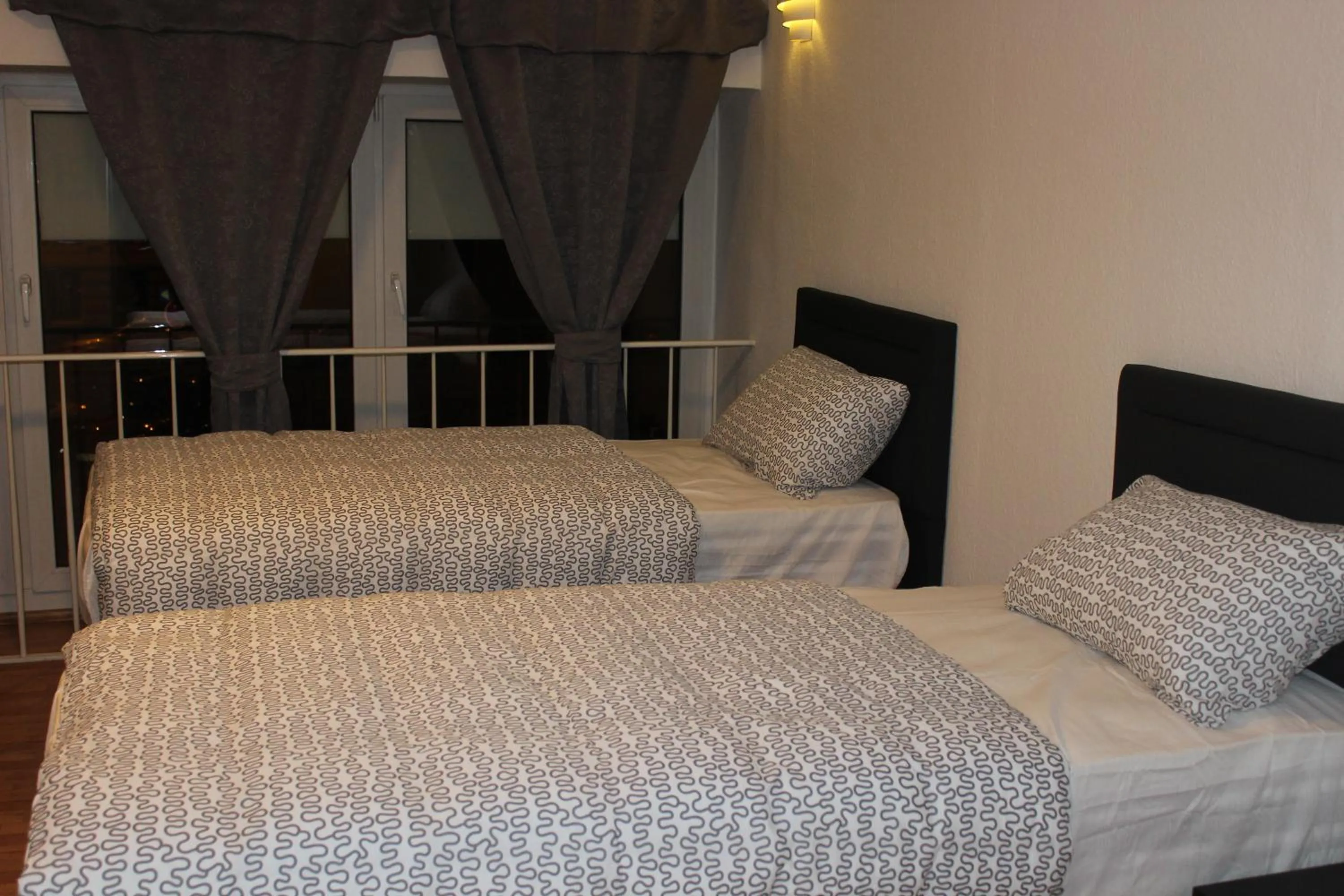 Bed in Hotel Garni Emir