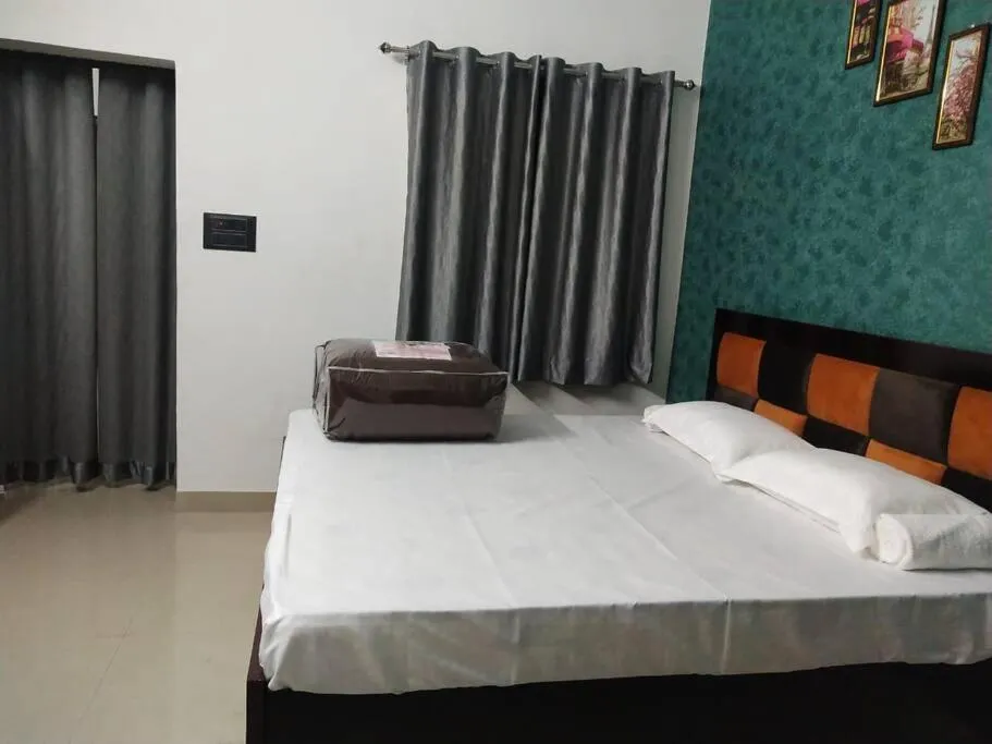 Bed in SitaRamalayam Homestay 1 (GF)