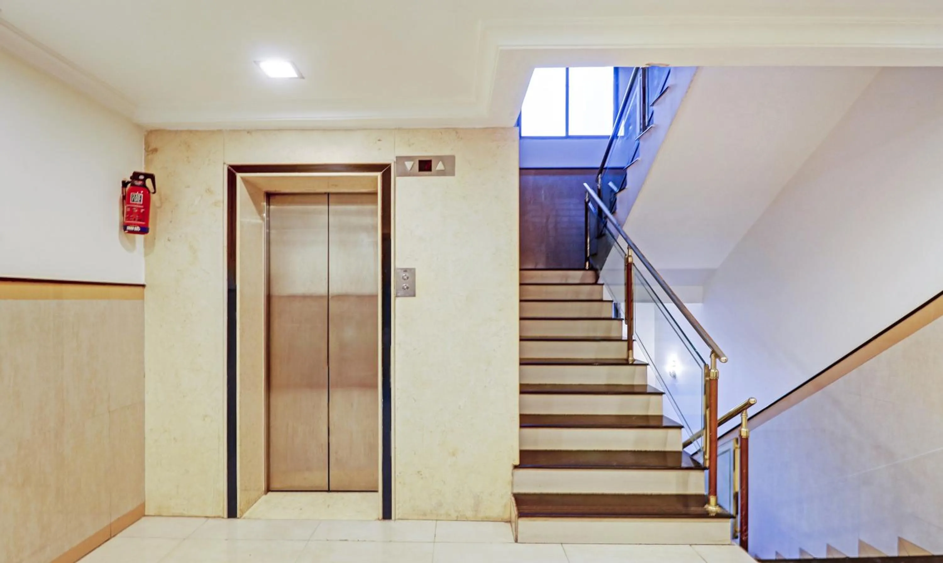 elevator in Treebo Suraksha Inn