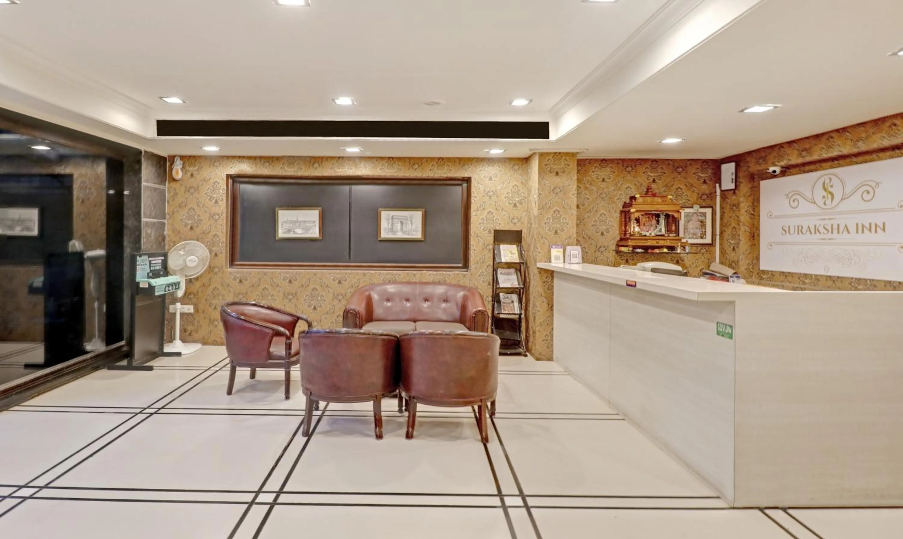 Lobby or reception in Treebo Suraksha Inn