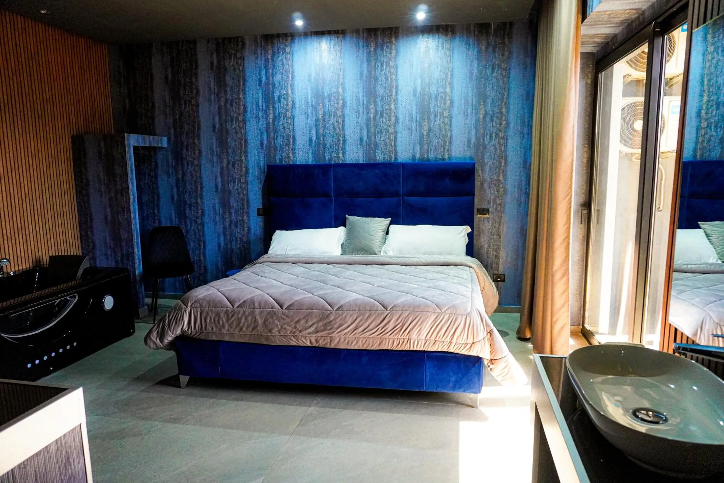 Bed in Hotel El Pamas