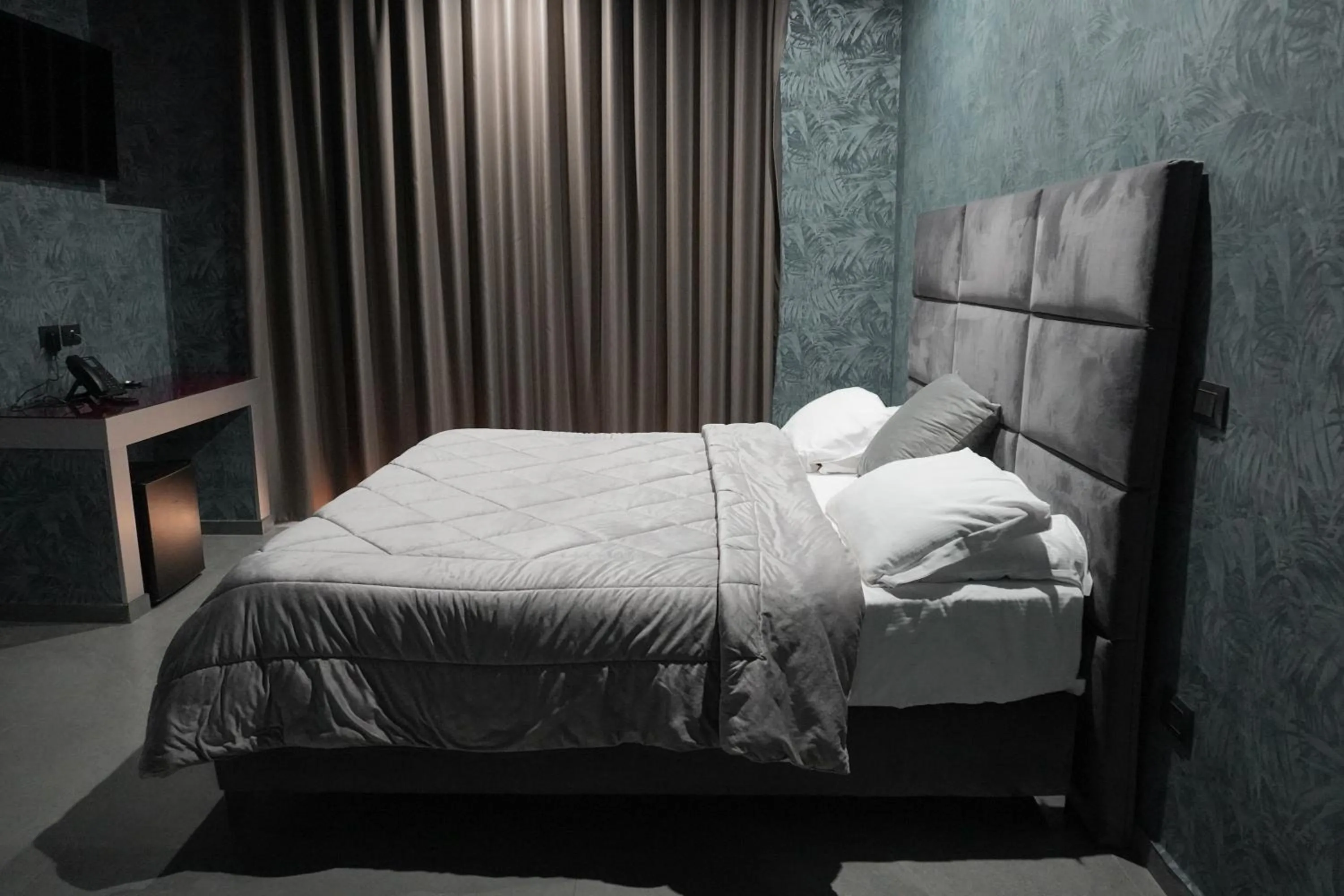 Bed in Hotel El Pamas