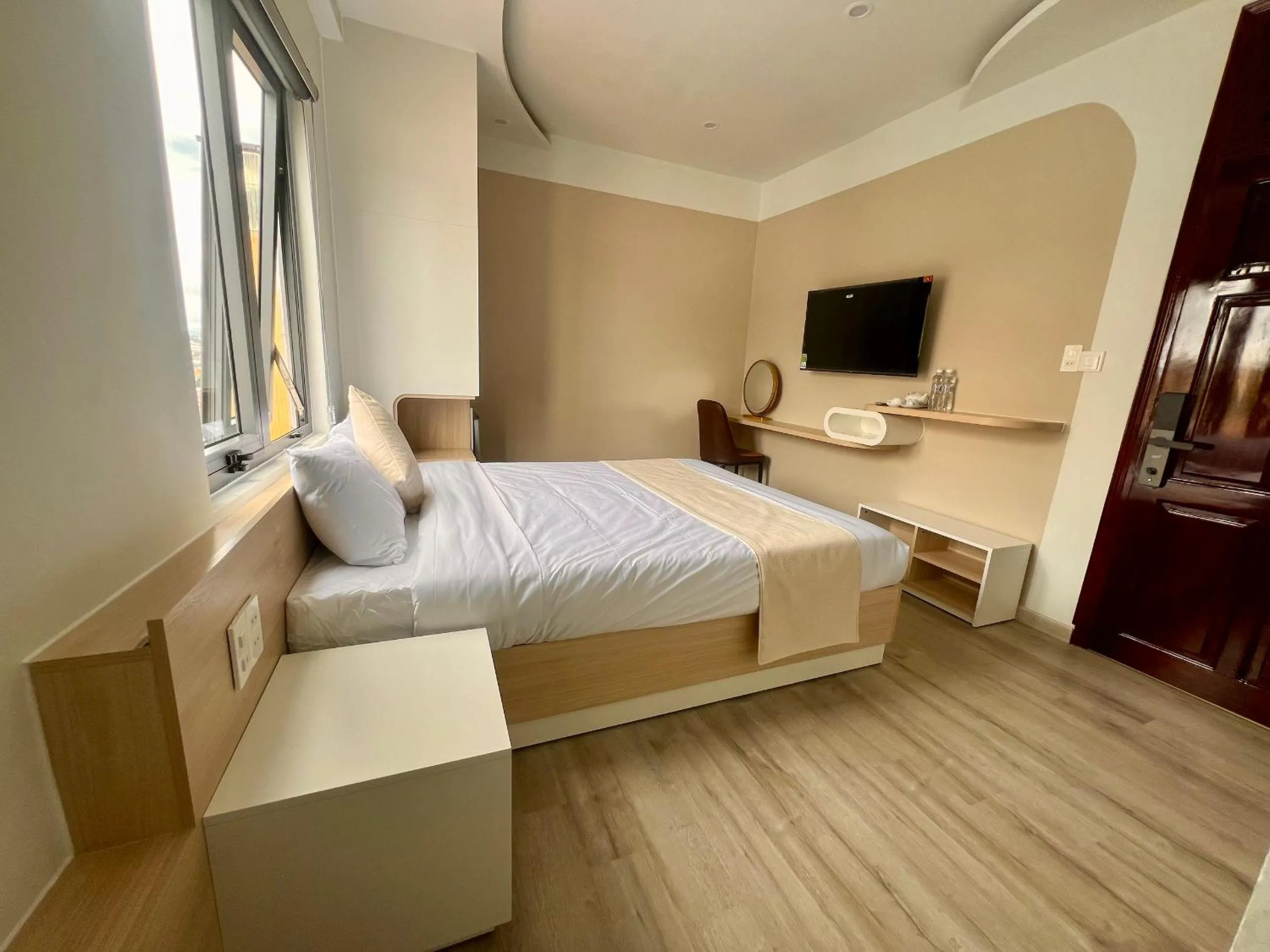 Bed in Hoang Thang 1 Hotel Da Lat City