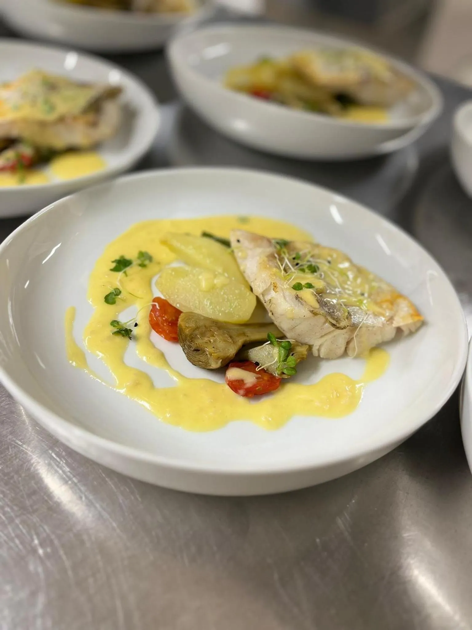 Restaurant/places to eat in Hôtel de la Brière et Restaurant Les Krapados