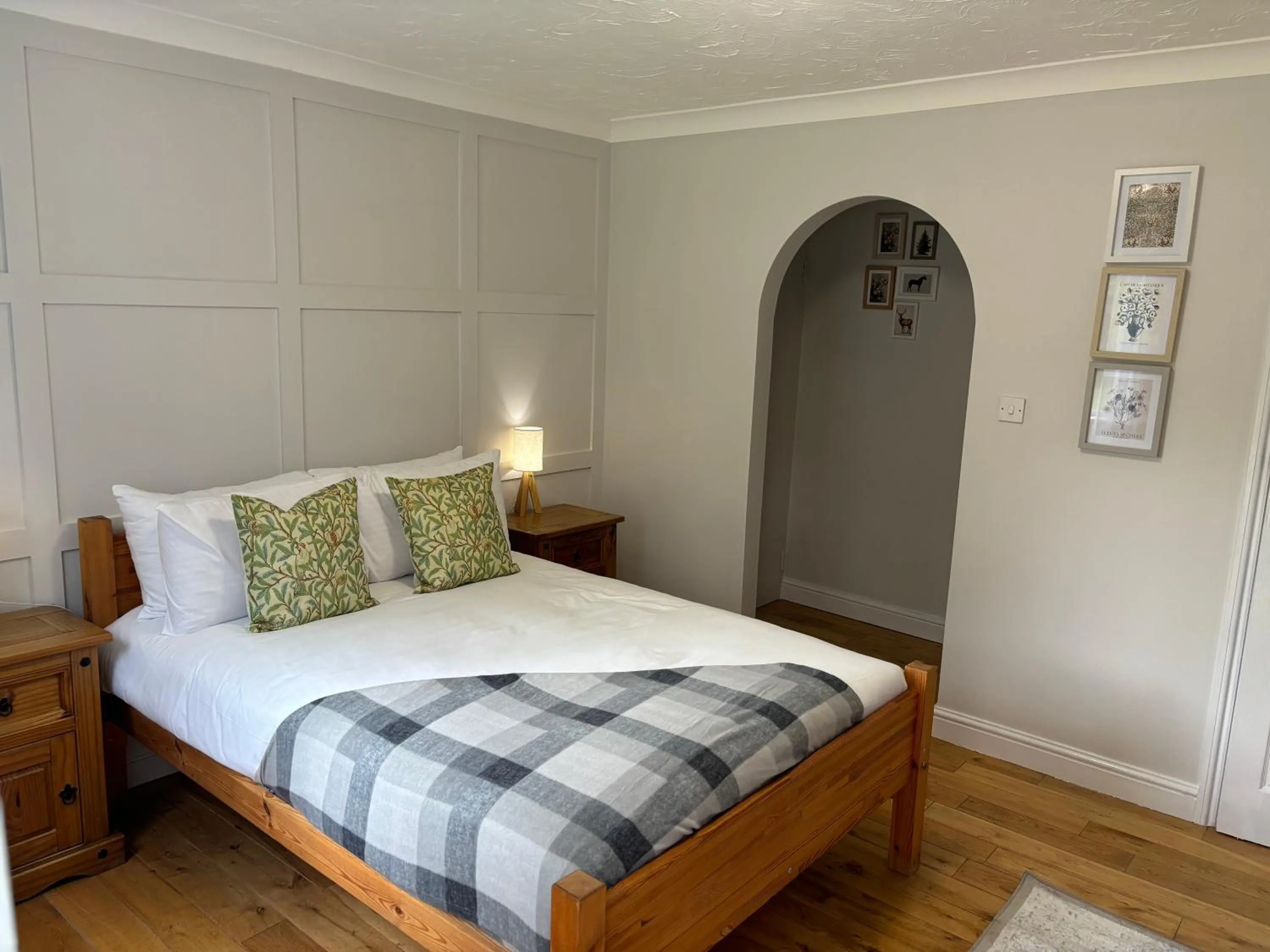 Bed in The Farmhouse at Fincham