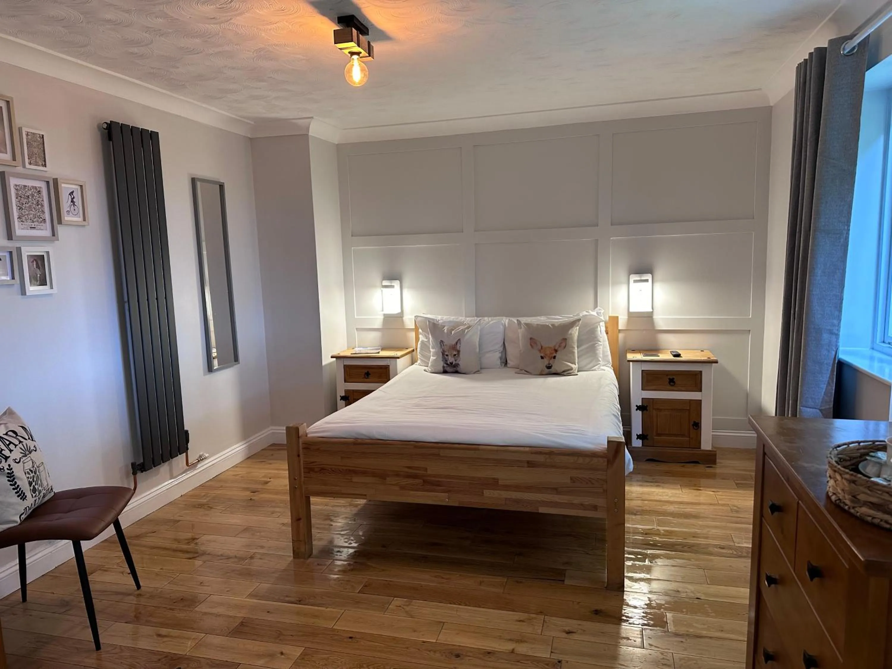 Bed in The Farmhouse at Fincham