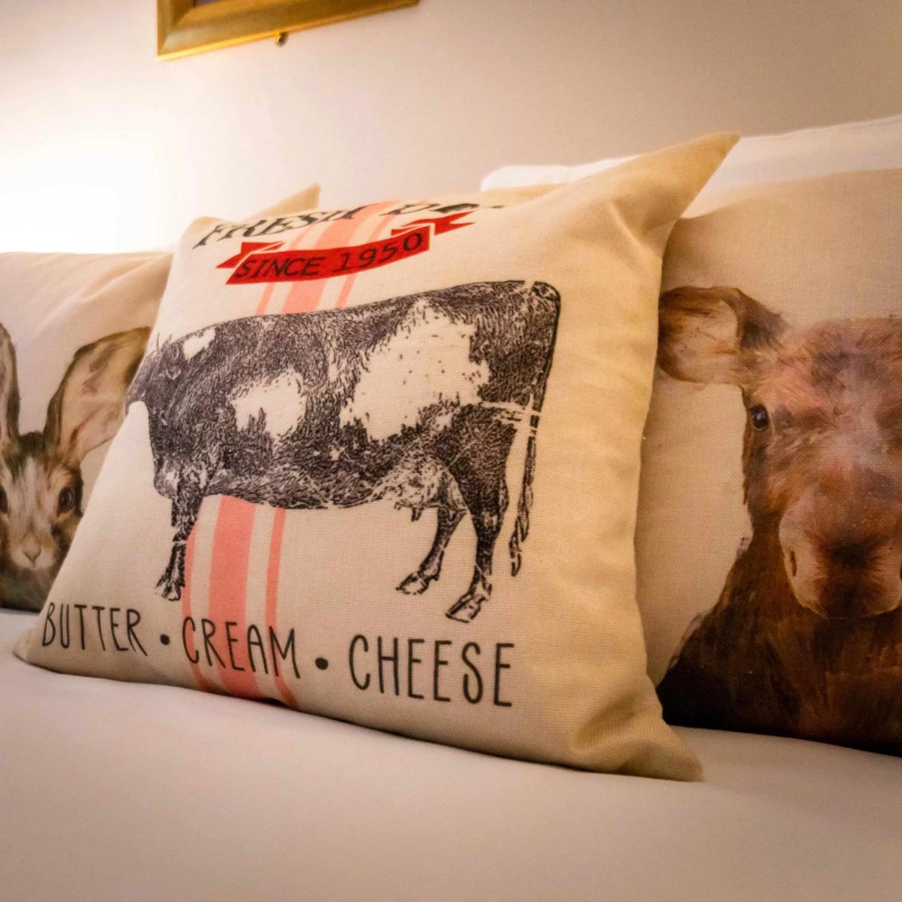 Bed in The Farmhouse at Fincham