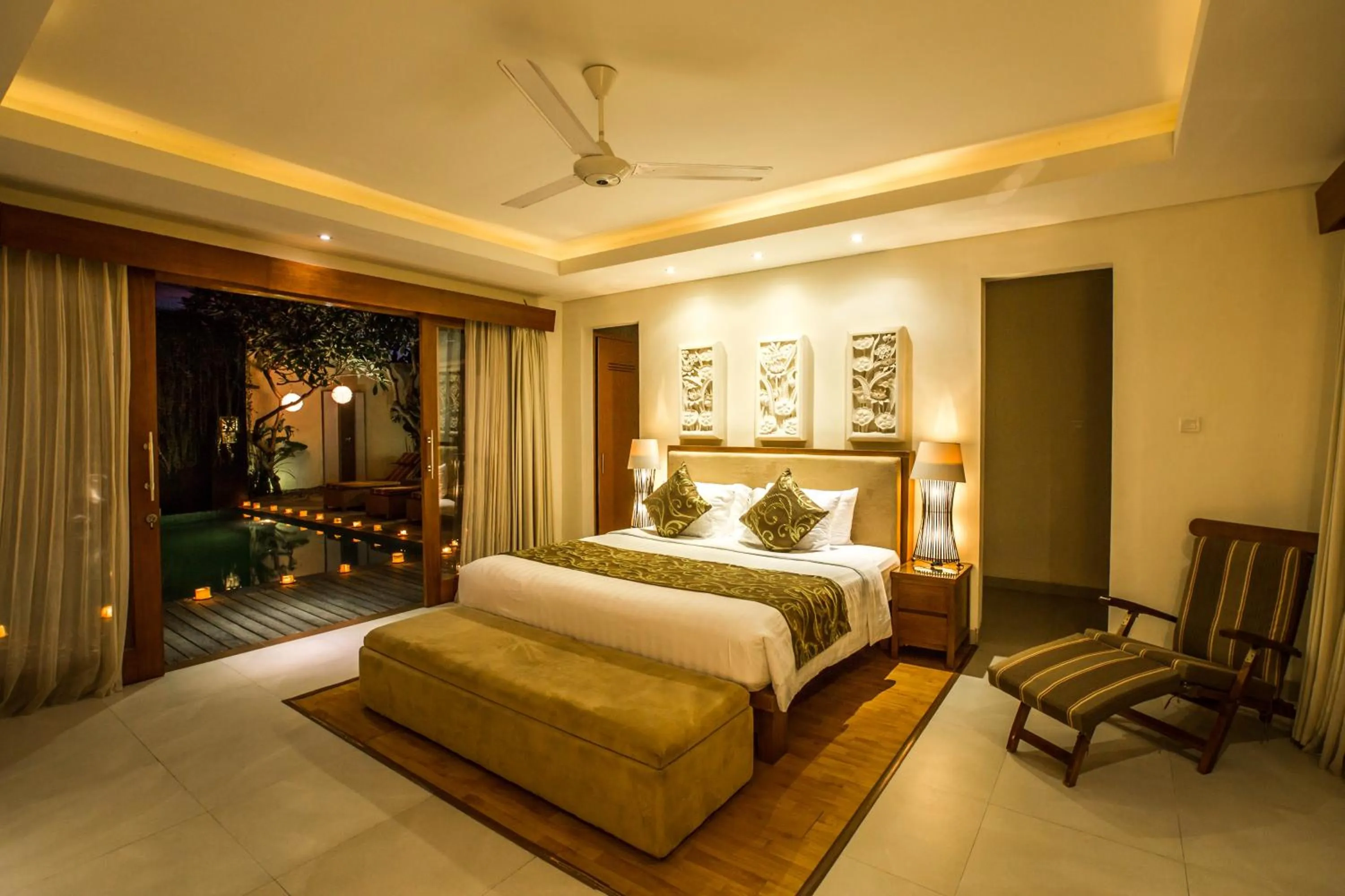 Photo of the whole room, Bed in Villa Seriska Dua Sanur with Private Pool