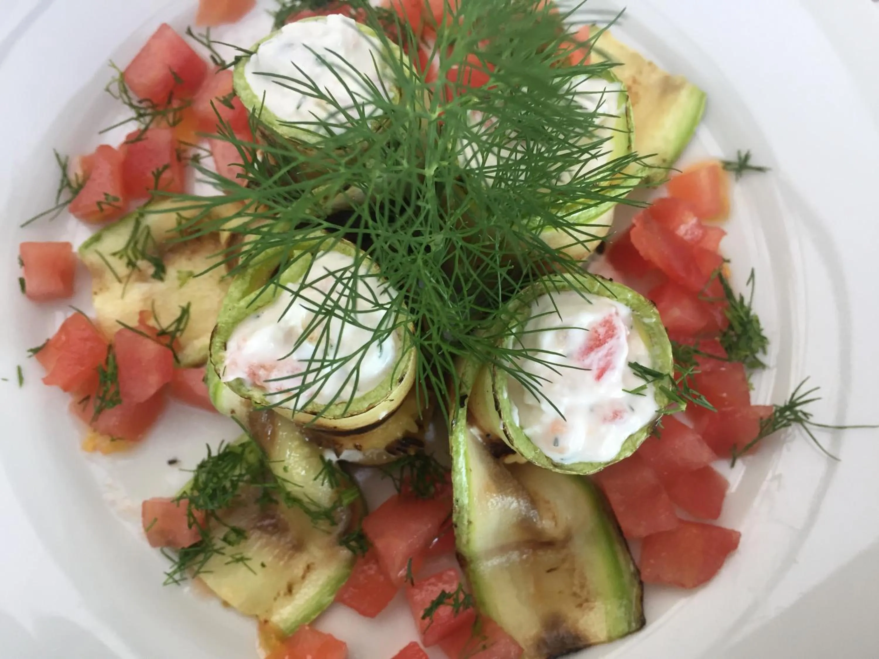 Food close-up in Milano Hotel