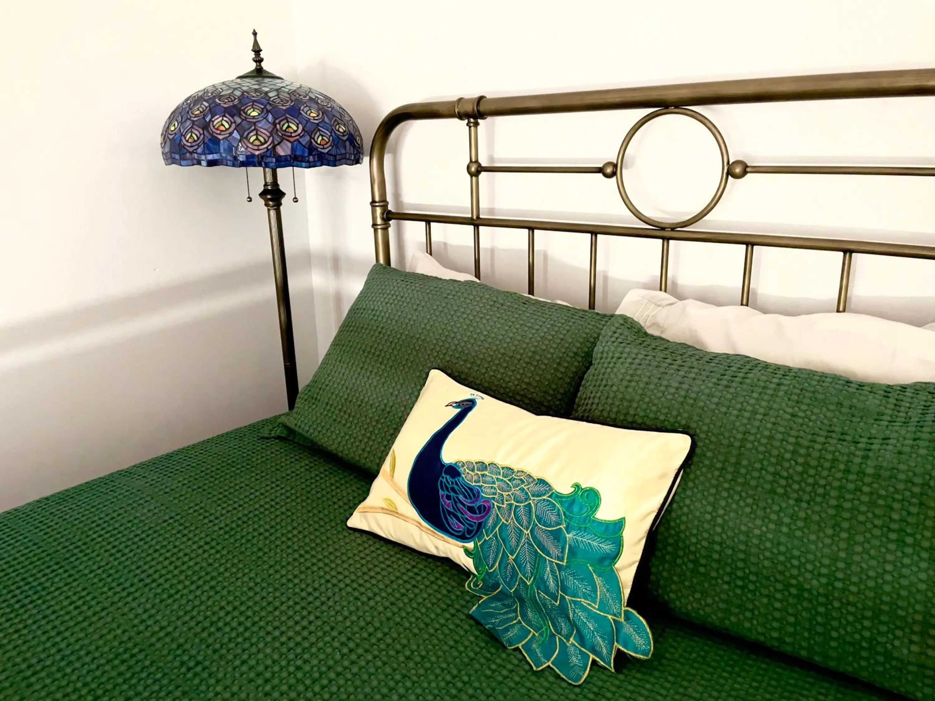 Bed in Tampa Heights Bungalow