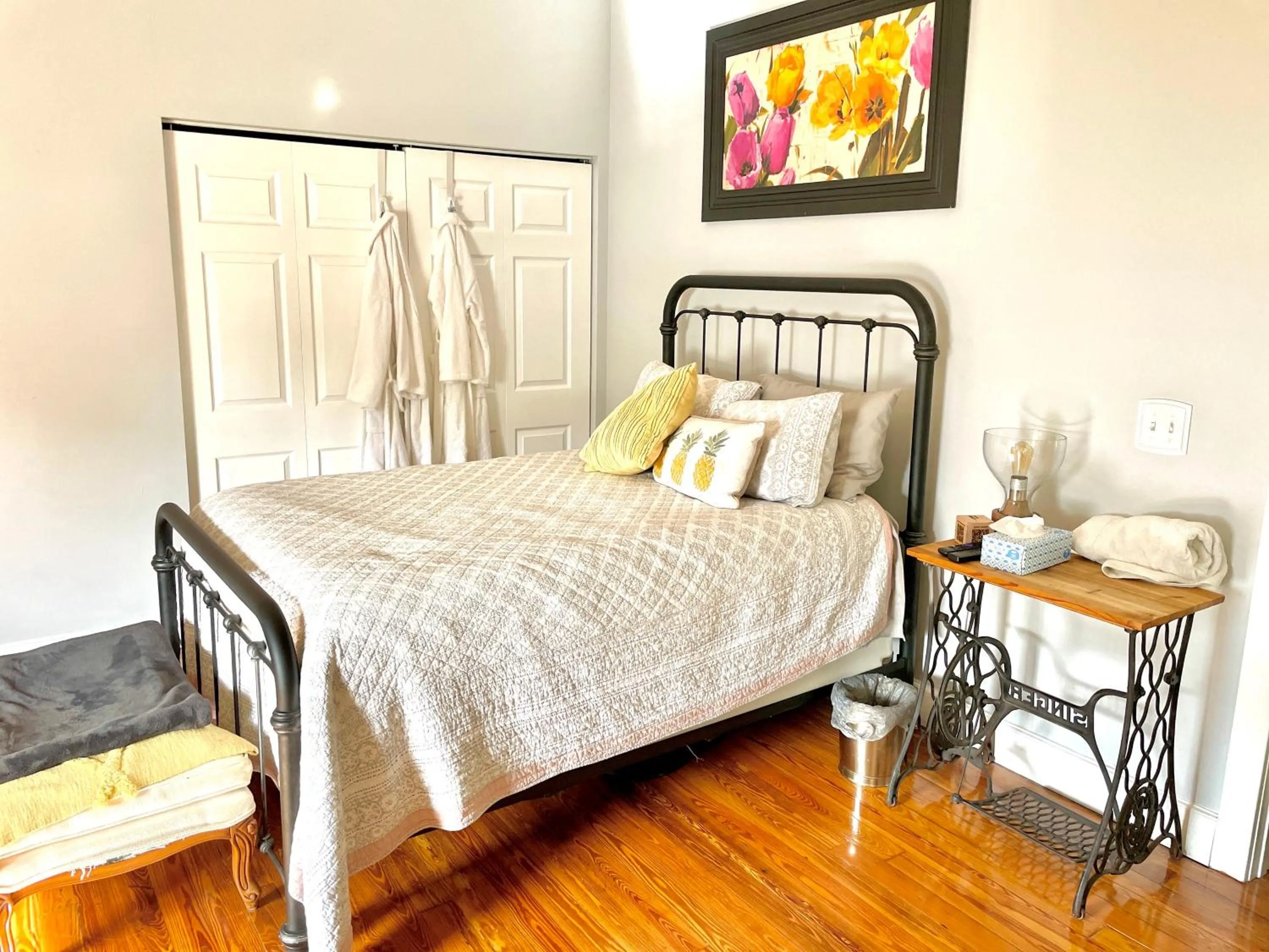 Bed in Tampa Heights Bungalow