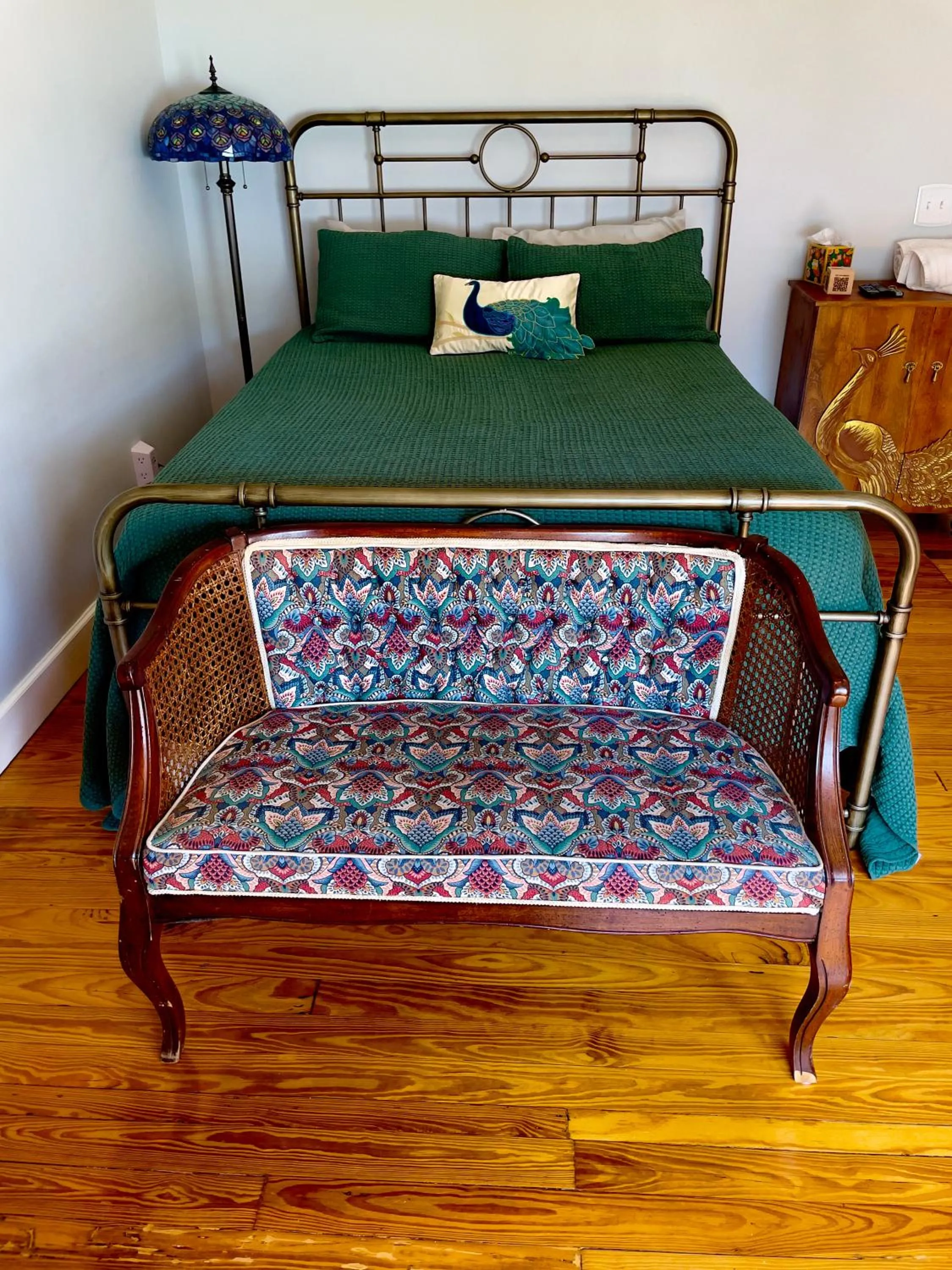 Bed in Tampa Heights Bungalow
