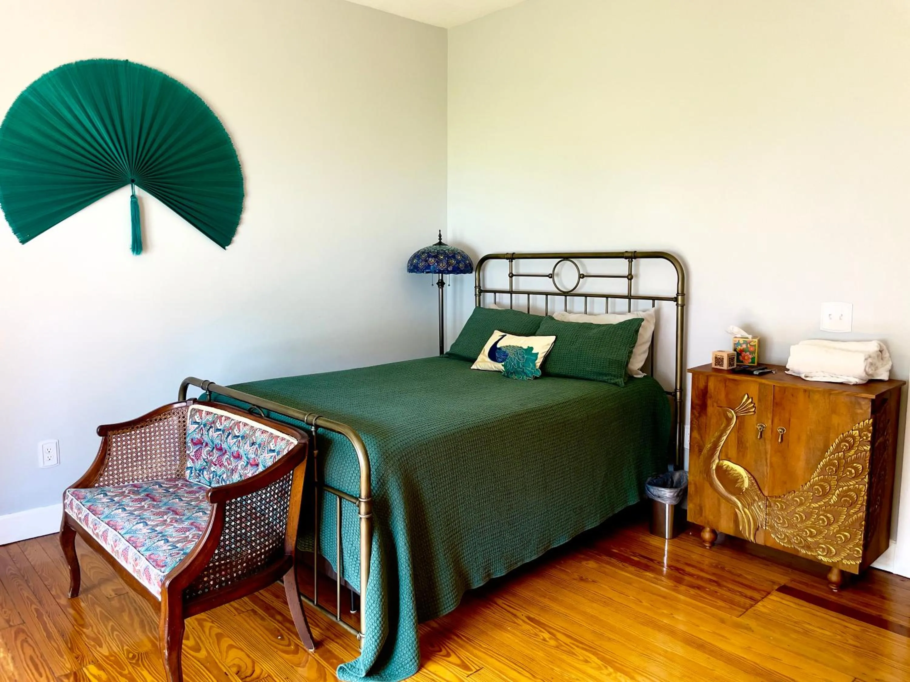 Bed in Tampa Heights Bungalow