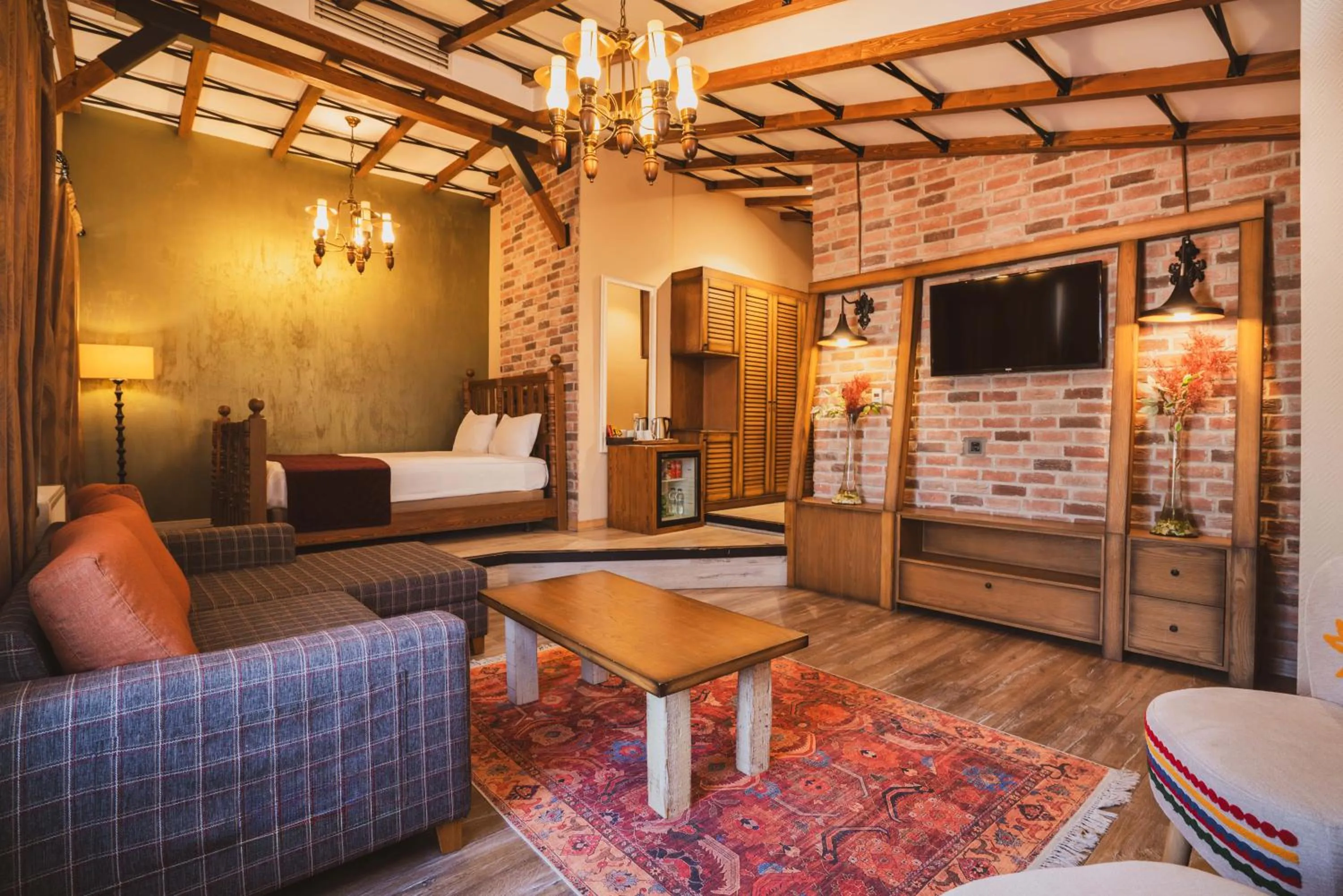 Bed in Raymar Hotels Ankara