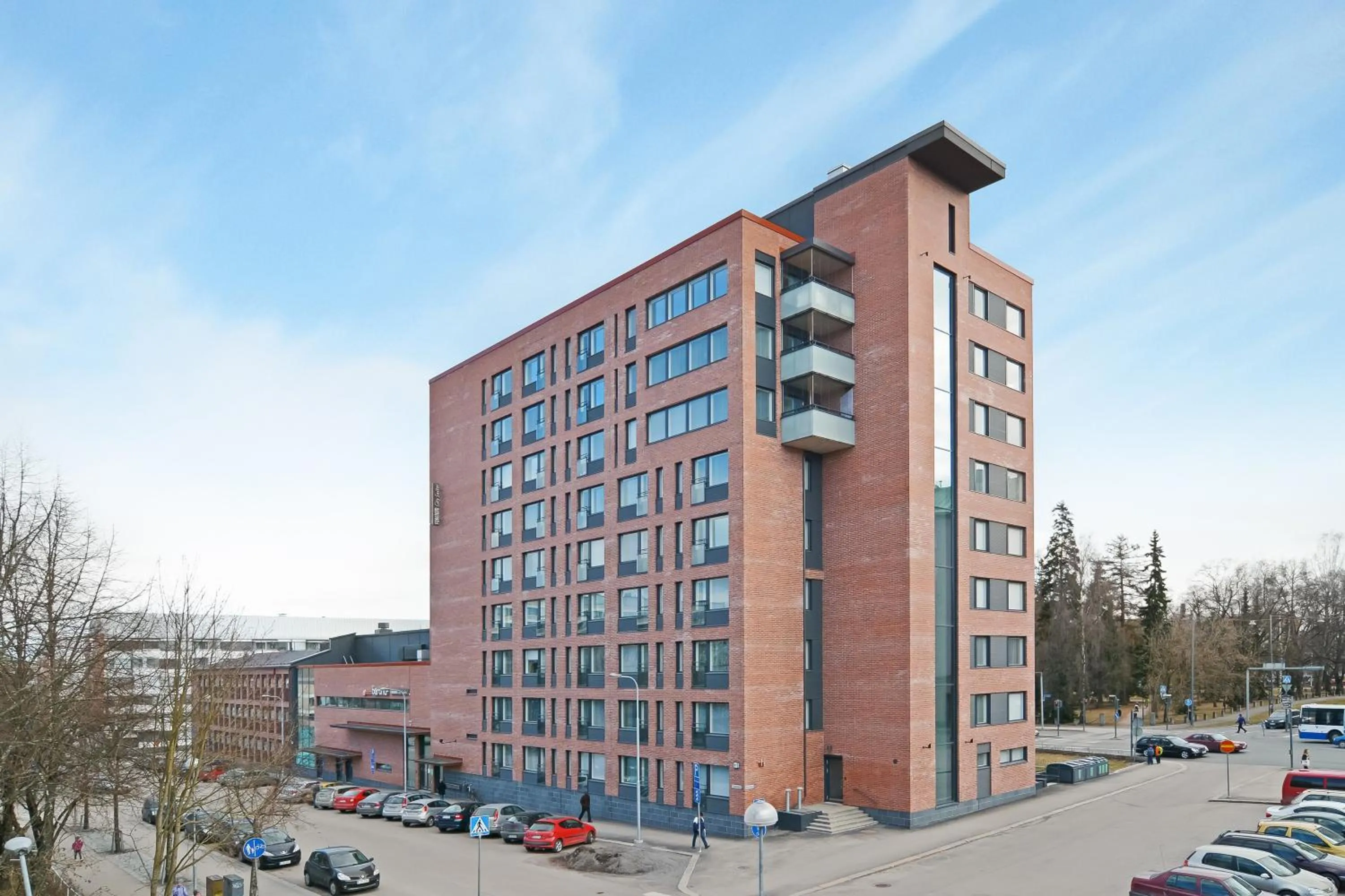 Bird's eye view in Forenom Serviced Apartments Tampere Pyynikki