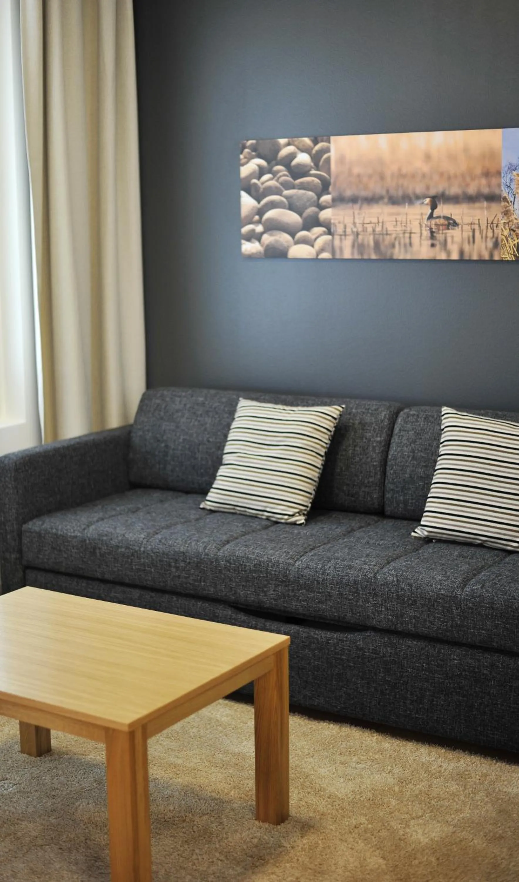 Living room in Forenom Serviced Apartments Tampere Pyynikki