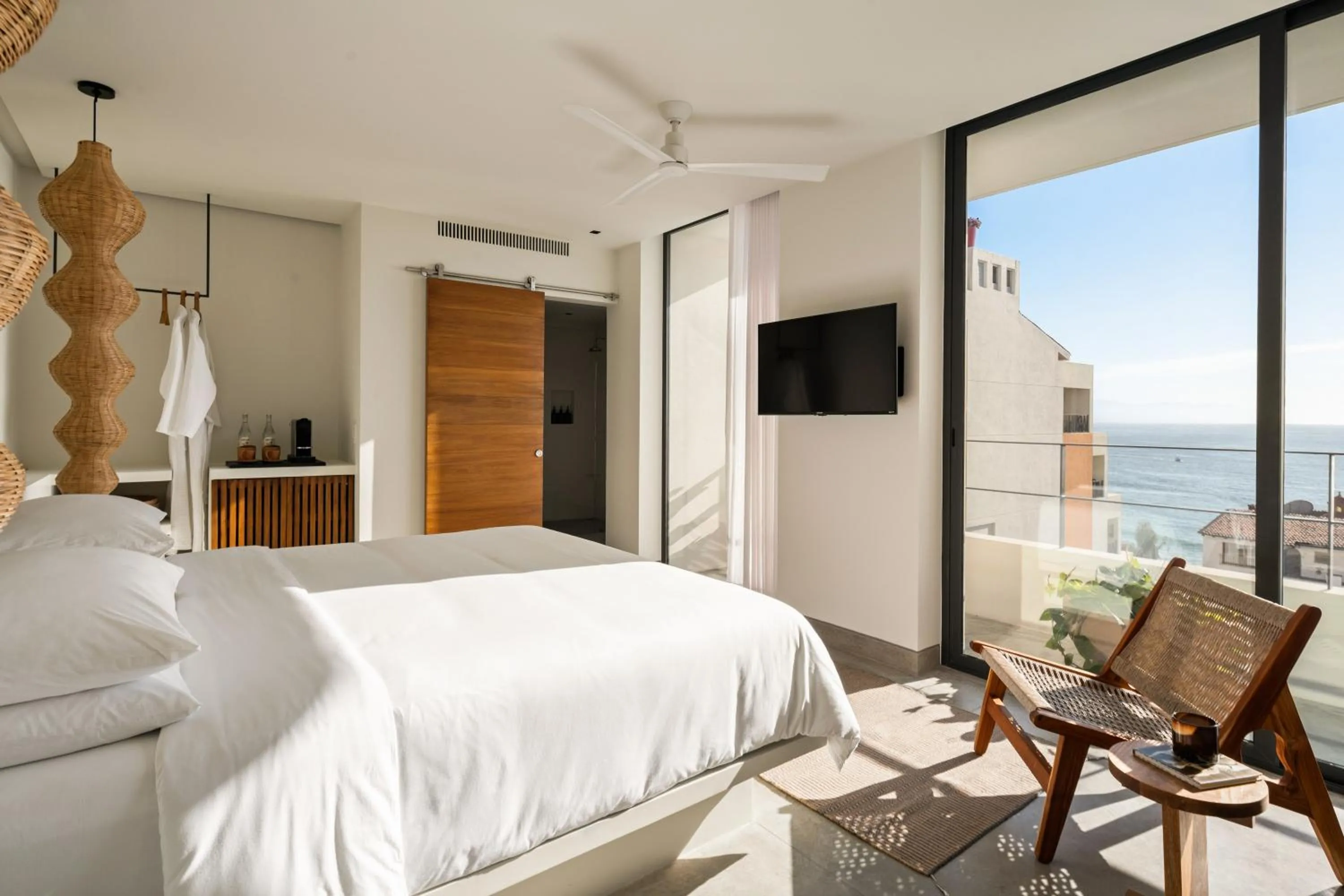 King Room with Sea View in The Tryst Puerto Vallarta LGBT Hotel