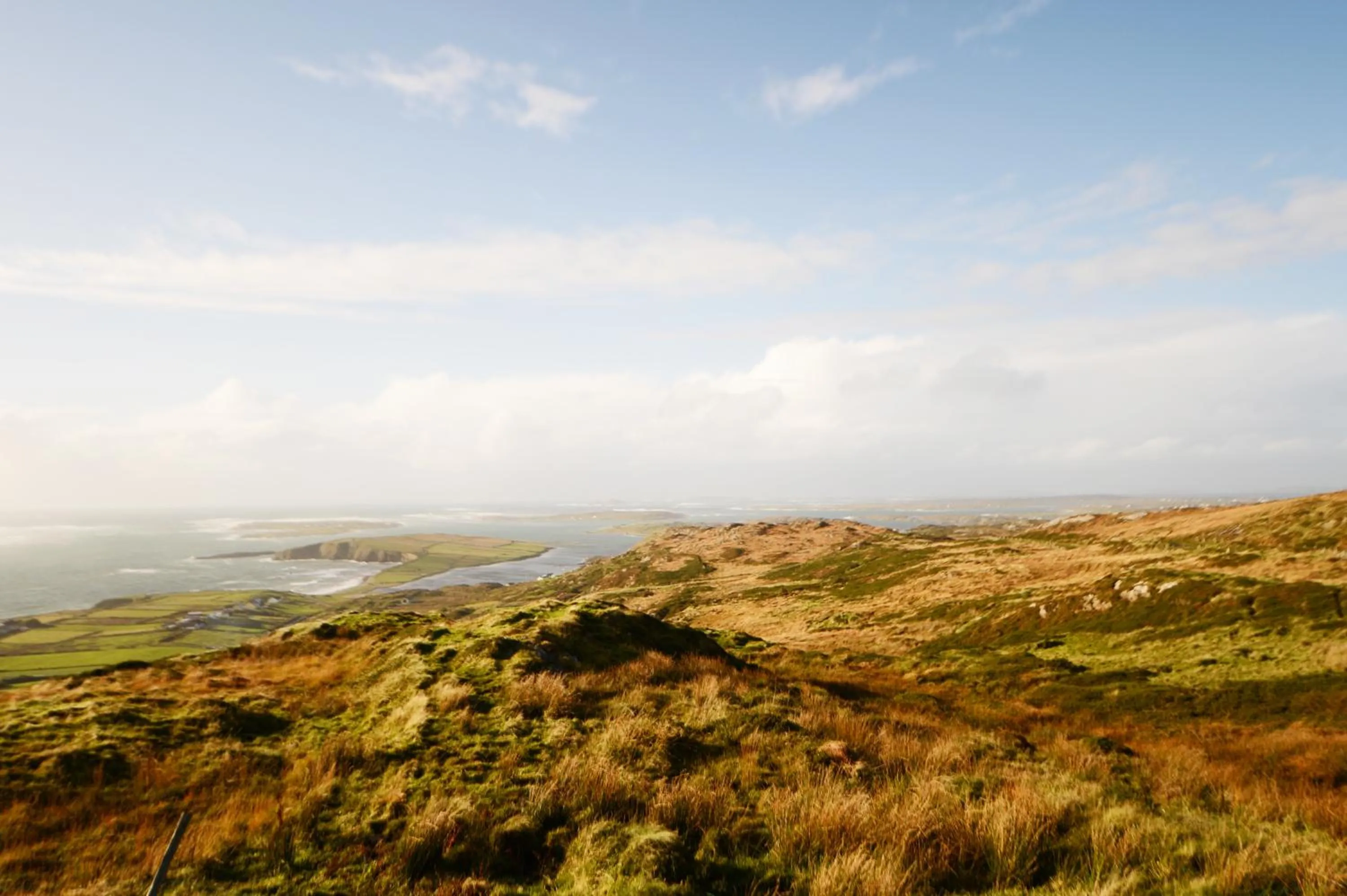 Day in Screebe House