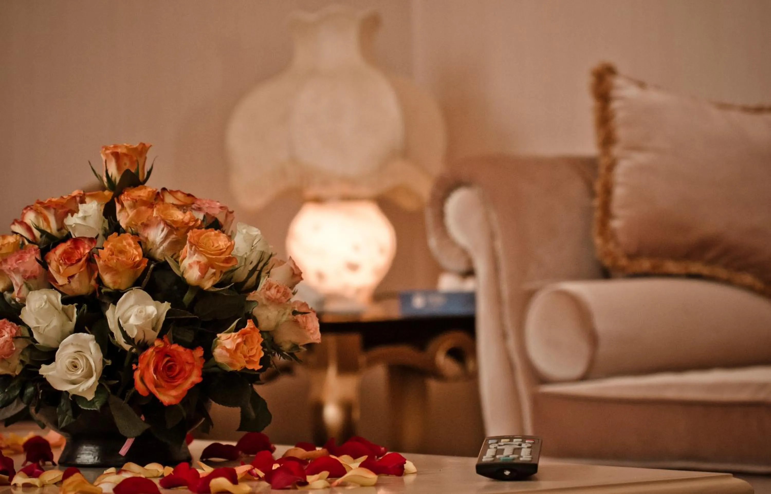 Seating area in Ambassador Hotel