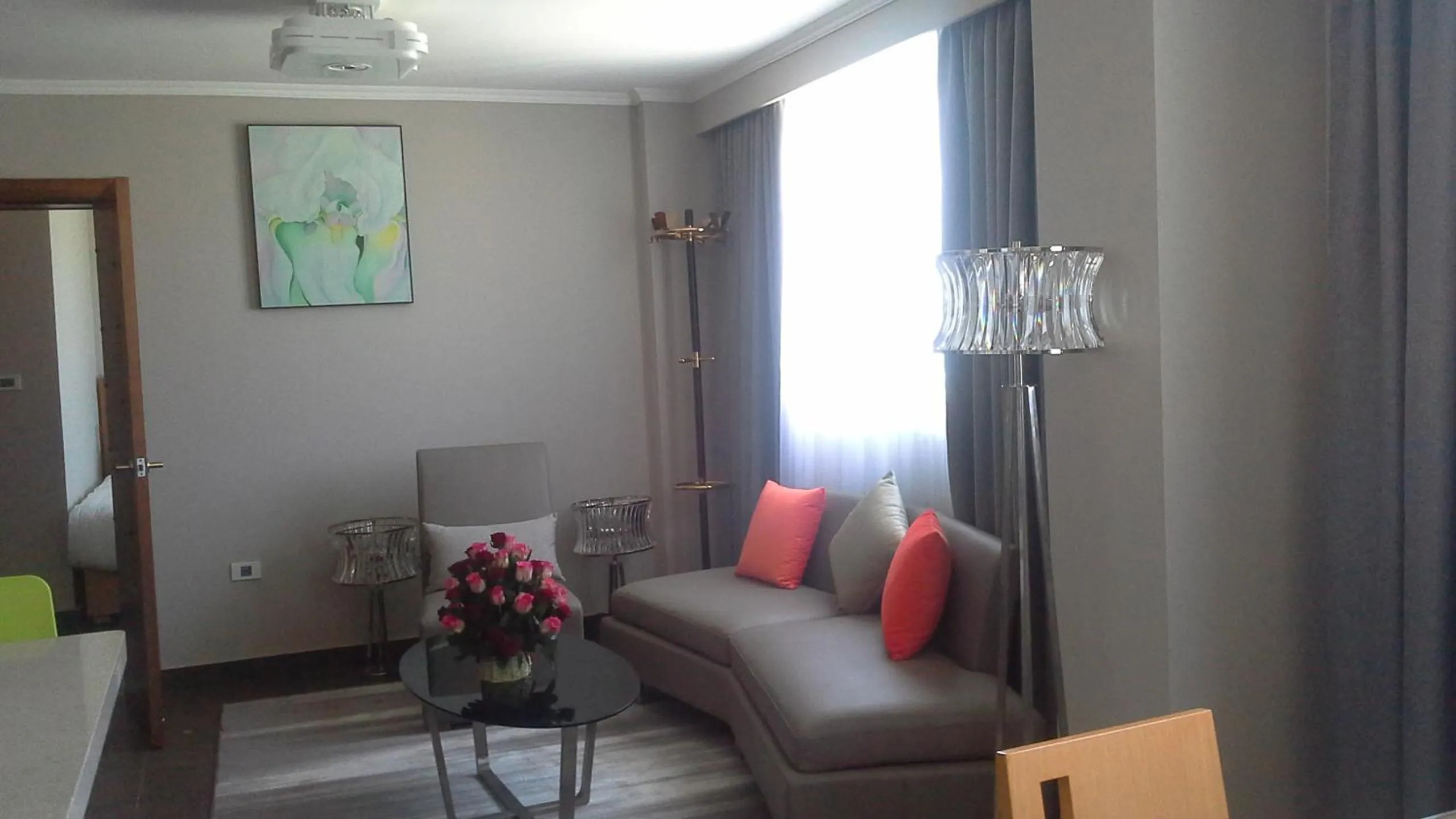 Seating area in Ambassador Hotel