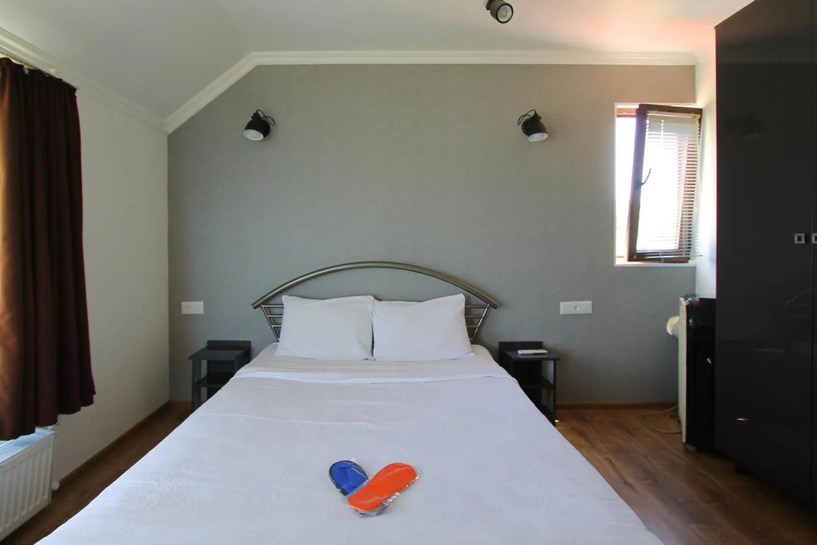 Bed in Aphra Hotel Tbilisi
