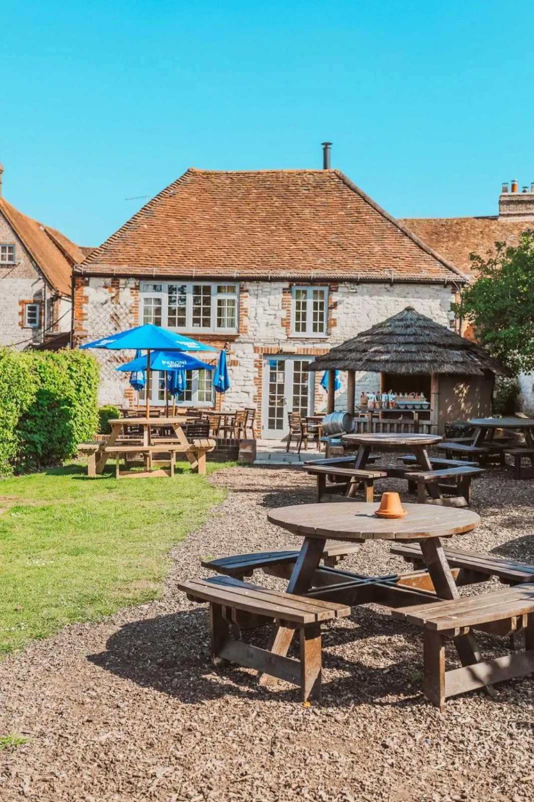 Garden in The White Hart, South Harting
