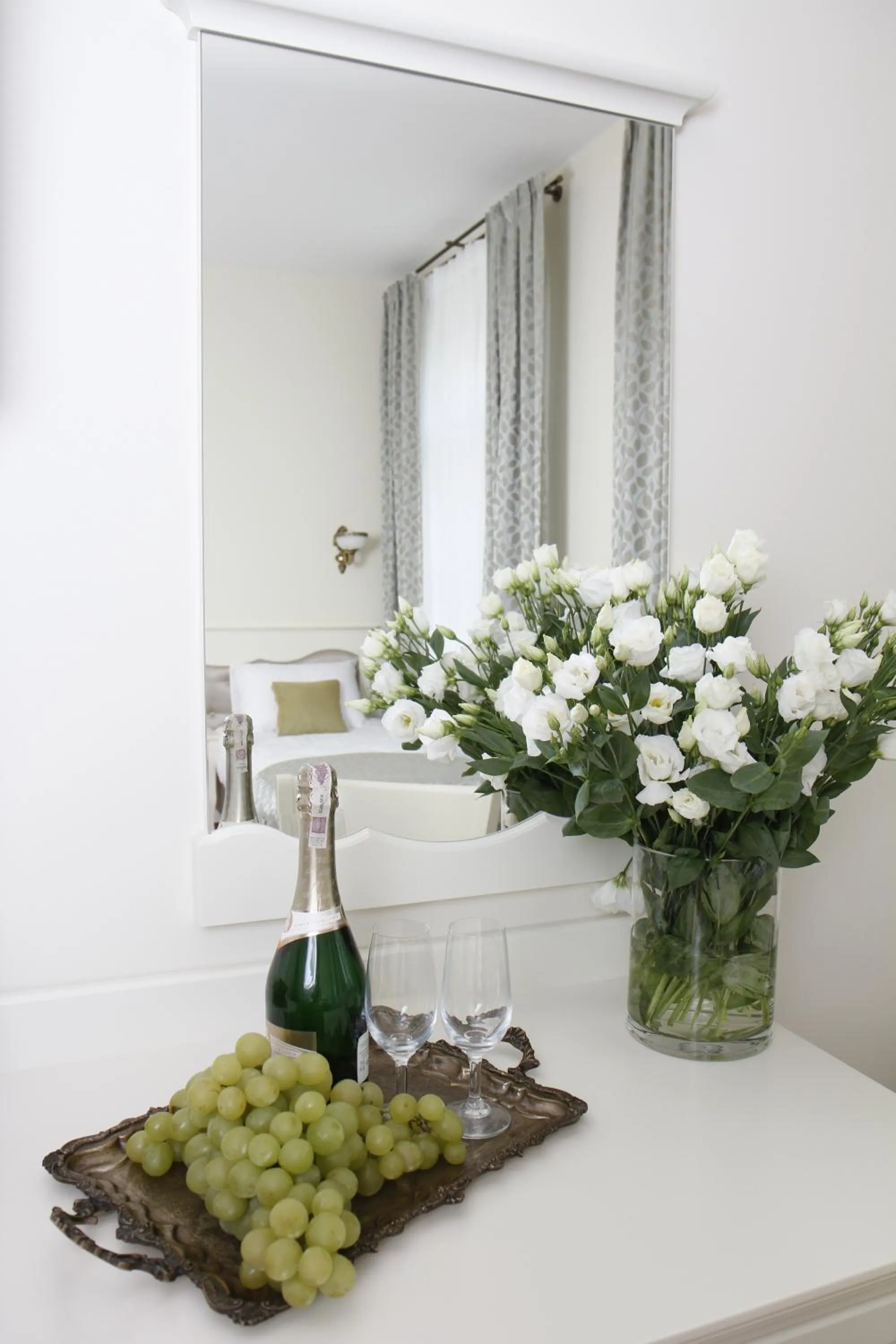 Decorative detail in Lawendowy Dworek