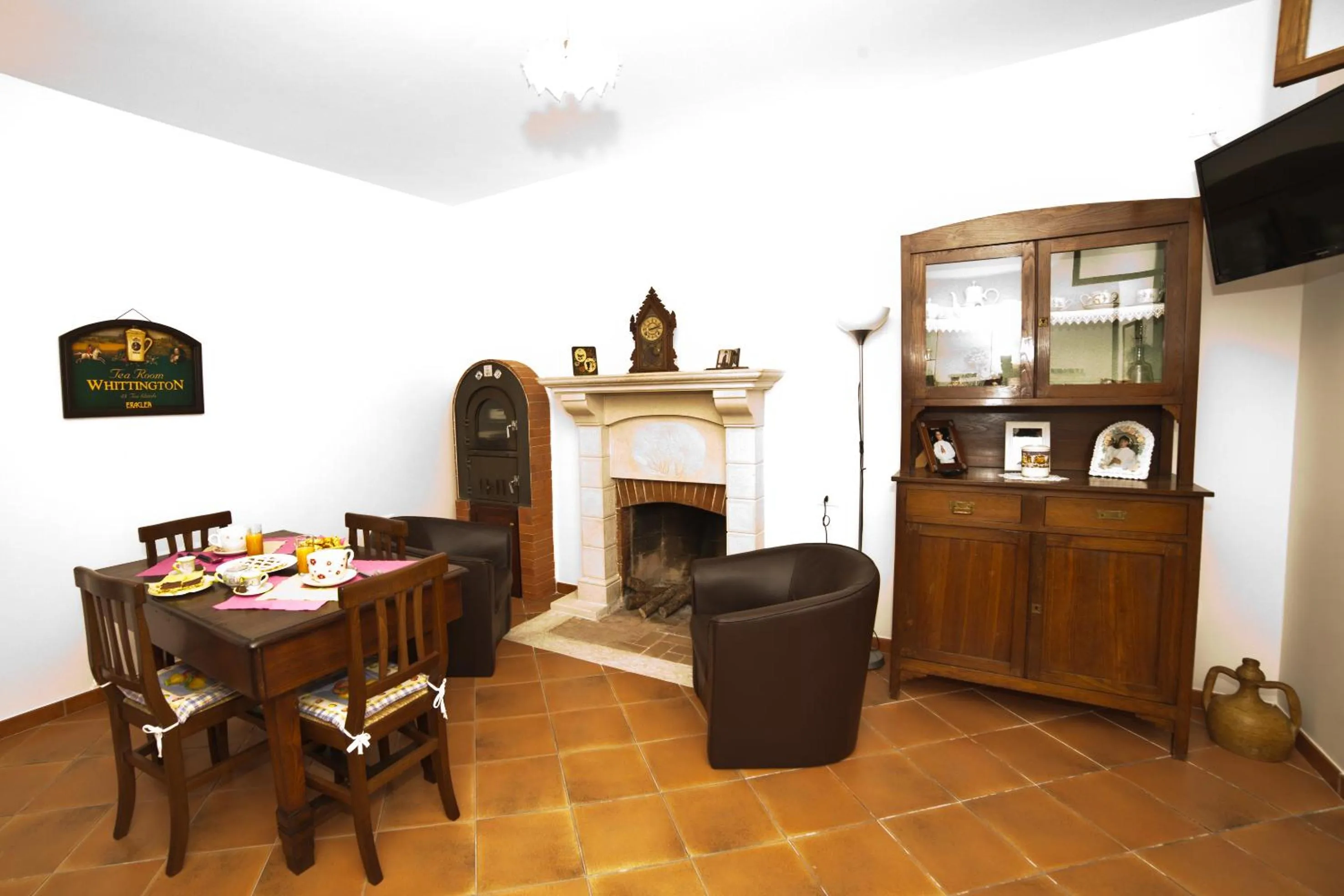 Seating area in B&B Il Tiglio