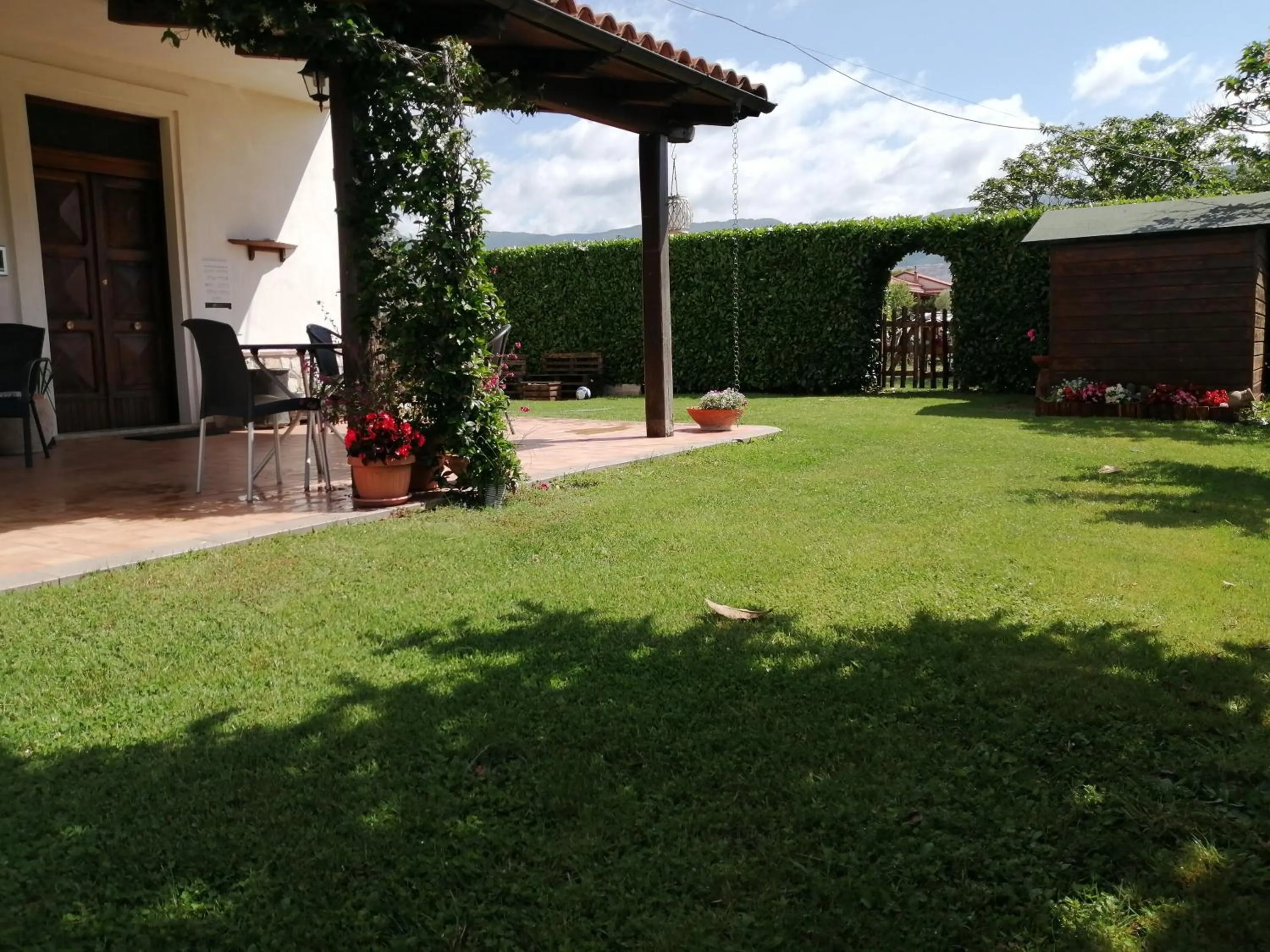 Garden in B&B Il Tiglio