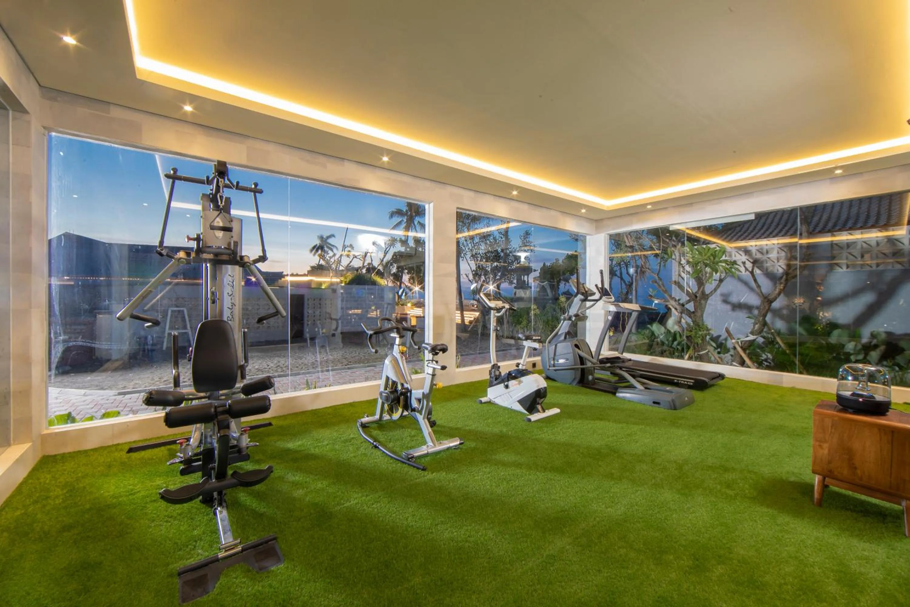 Fitness centre/facilities in Lovina Haven Boutique Resort