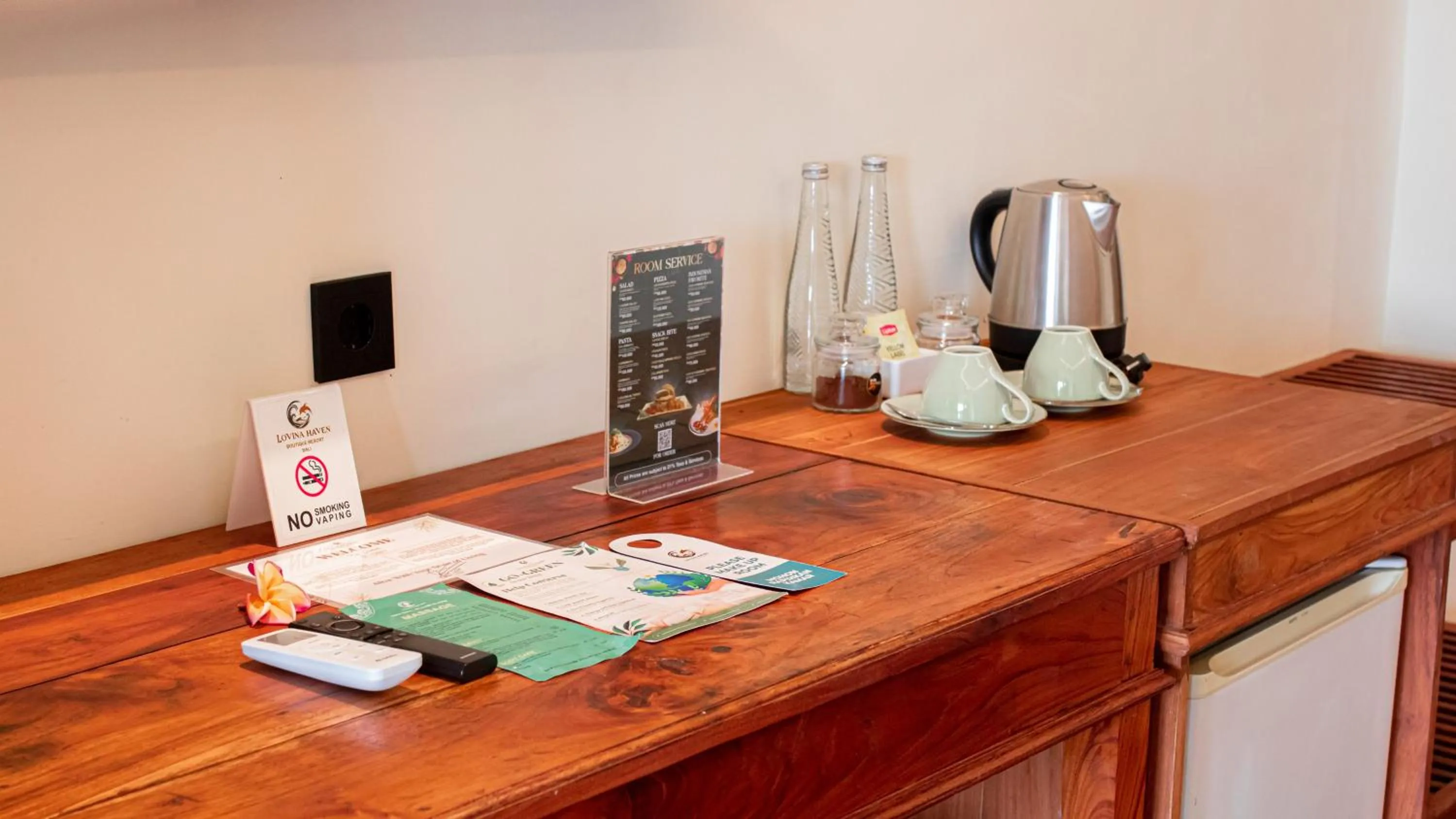 Coffee/tea facilities in Lovina Haven Boutique Resort