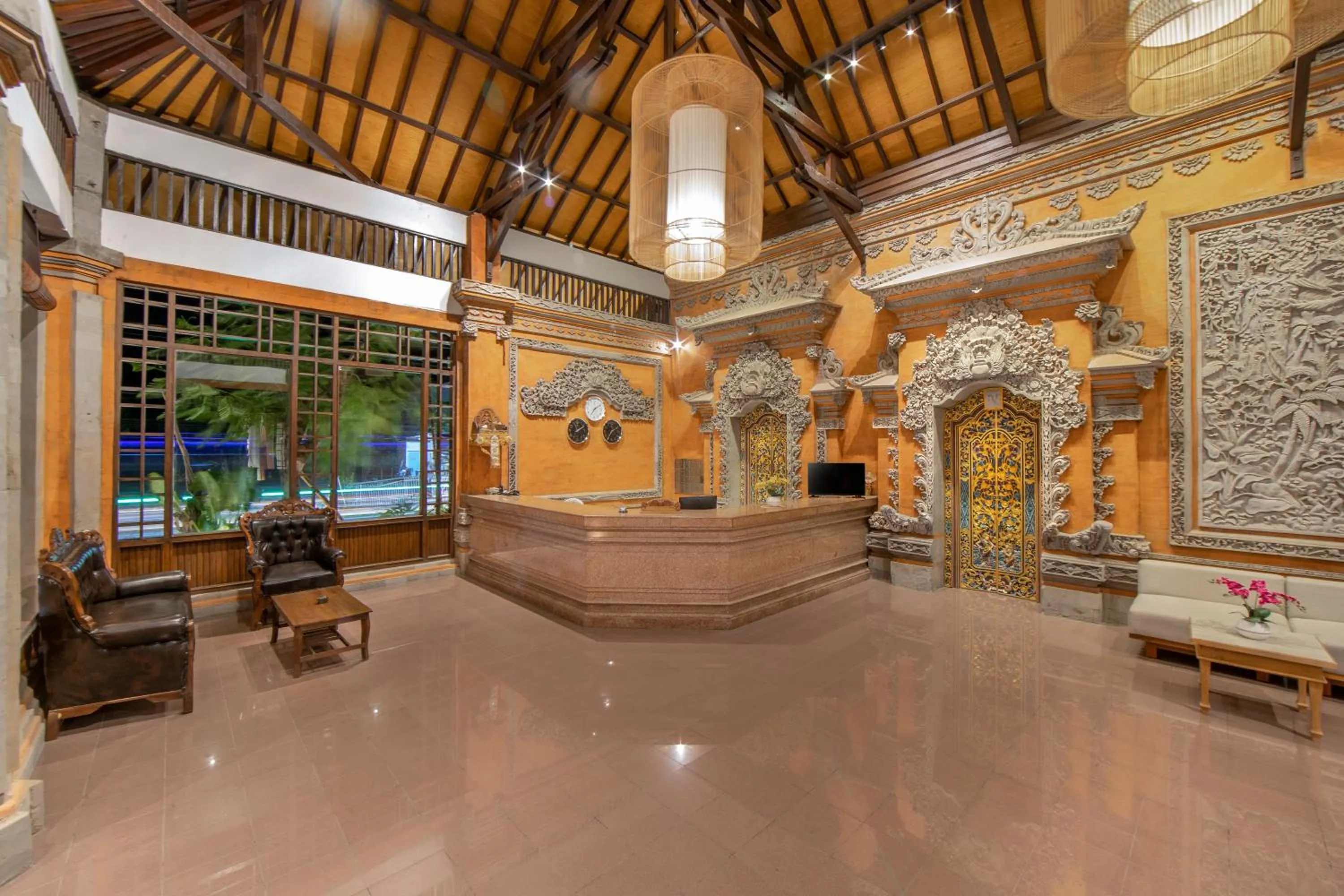 Lobby or reception in Lovina Haven Boutique Resort