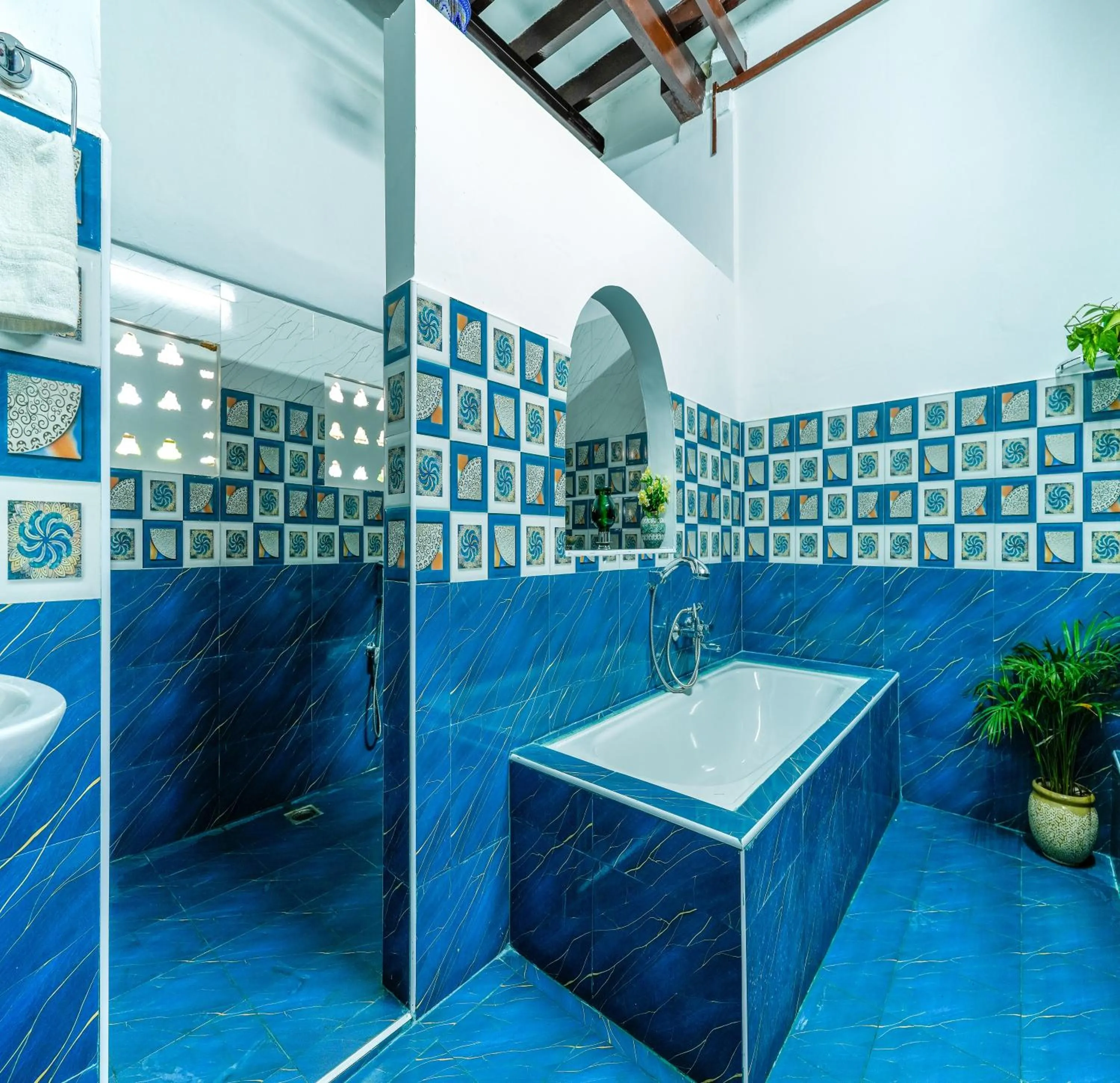 Bathroom in Luigi Villa