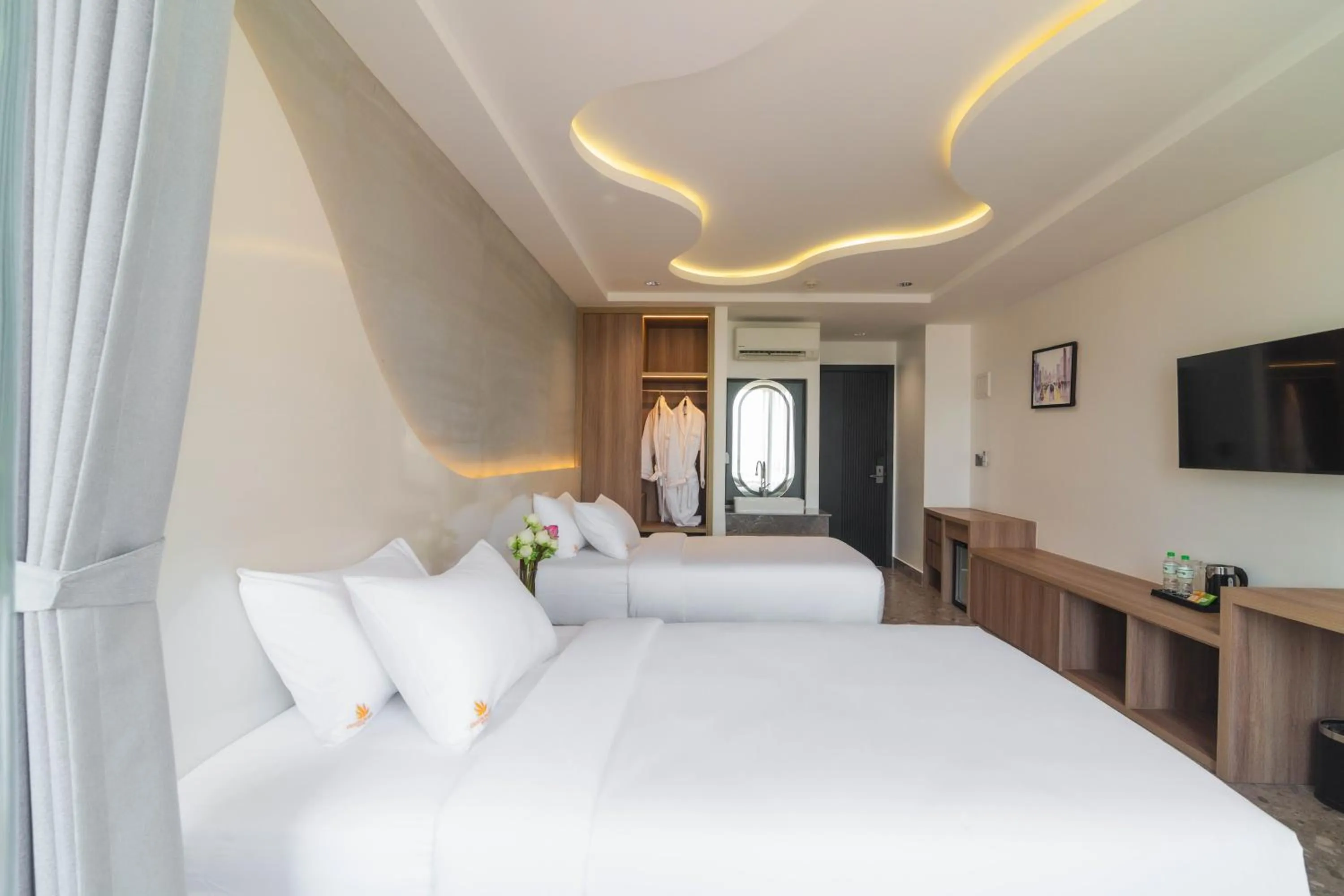 Bedroom, Bed in Chaiya Palace Hotel