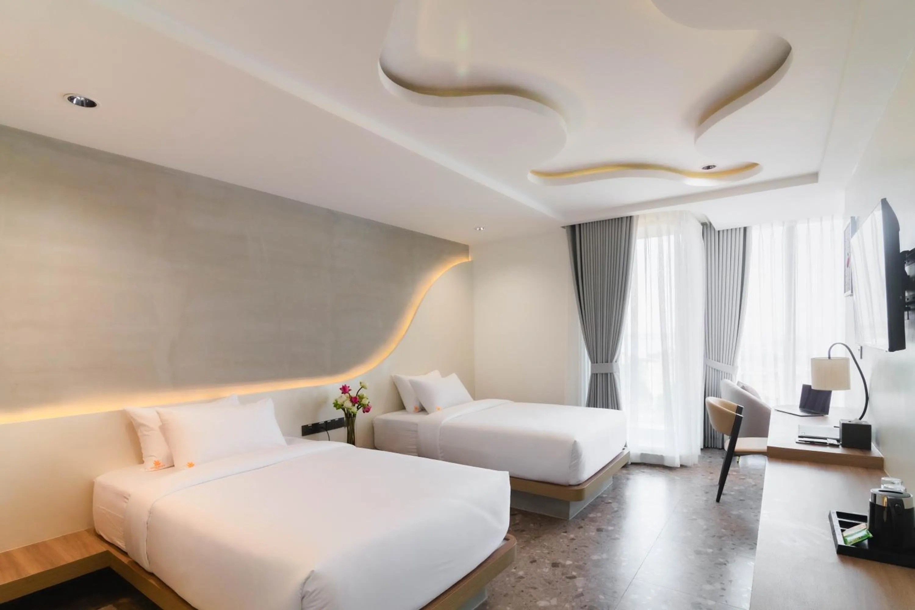 Bedroom, Bed in Chaiya Palace Hotel