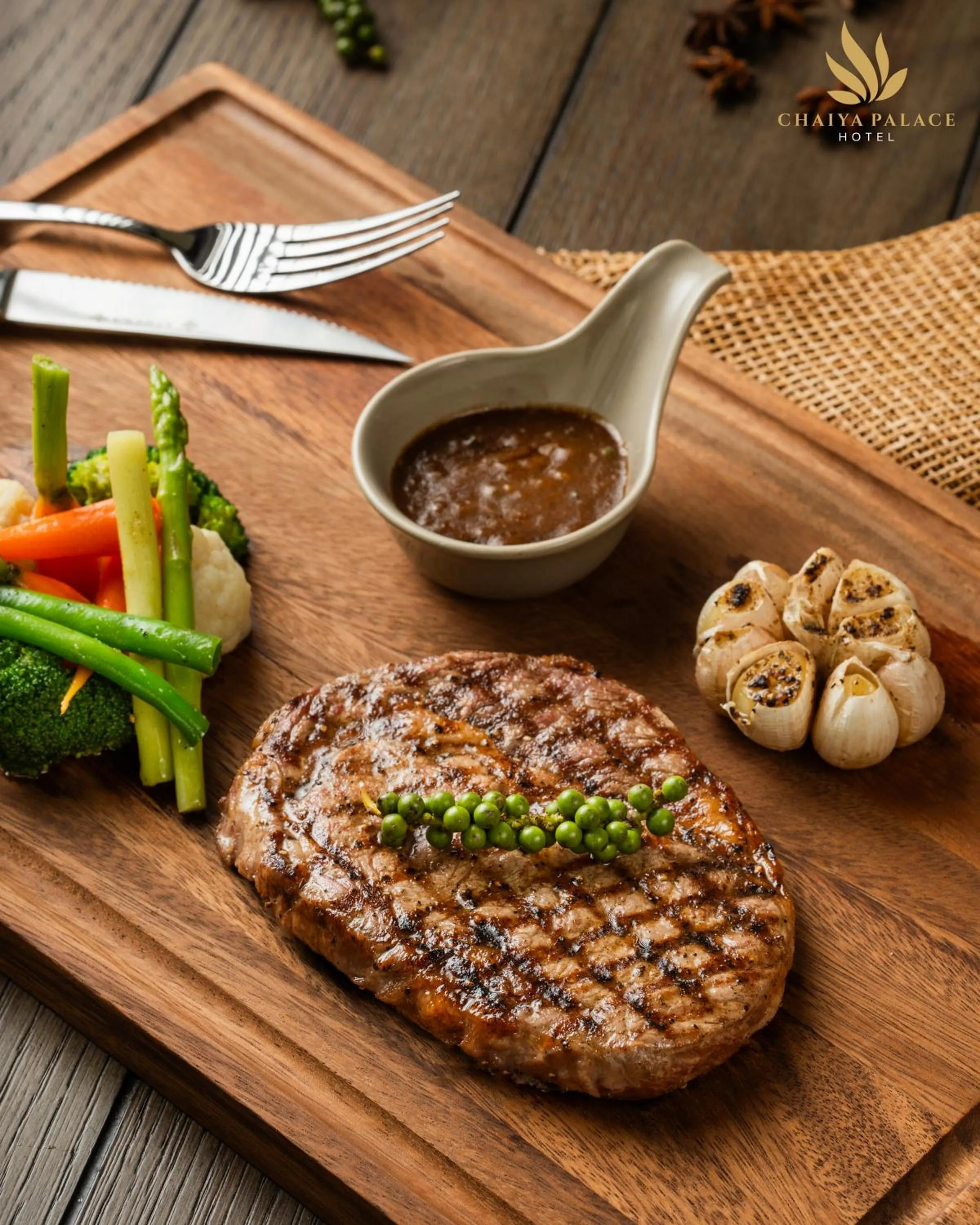 Food in Chaiya Palace Hotel